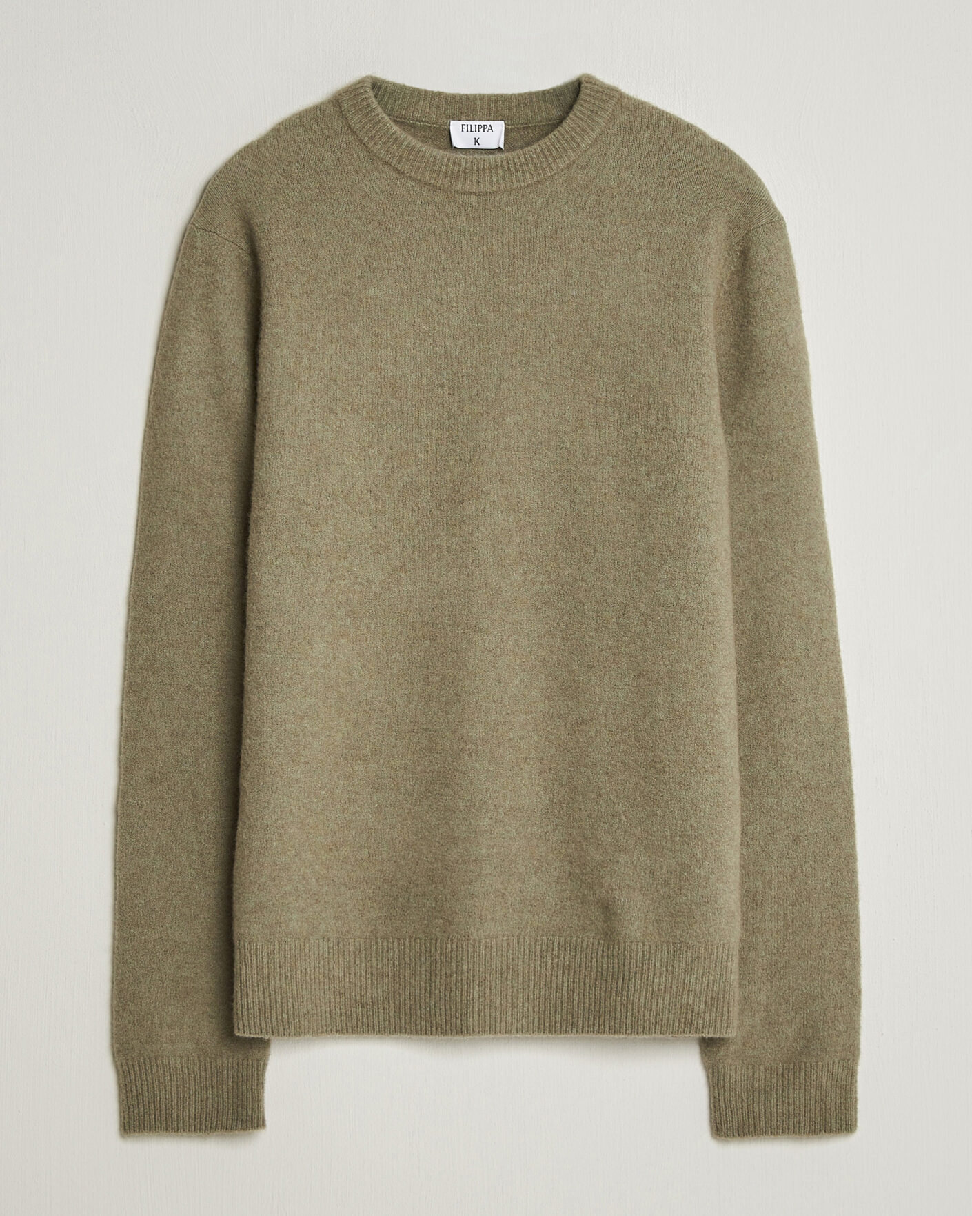 Herren | Pullover | Filippa K | Yak Knitted Sweater Light Green