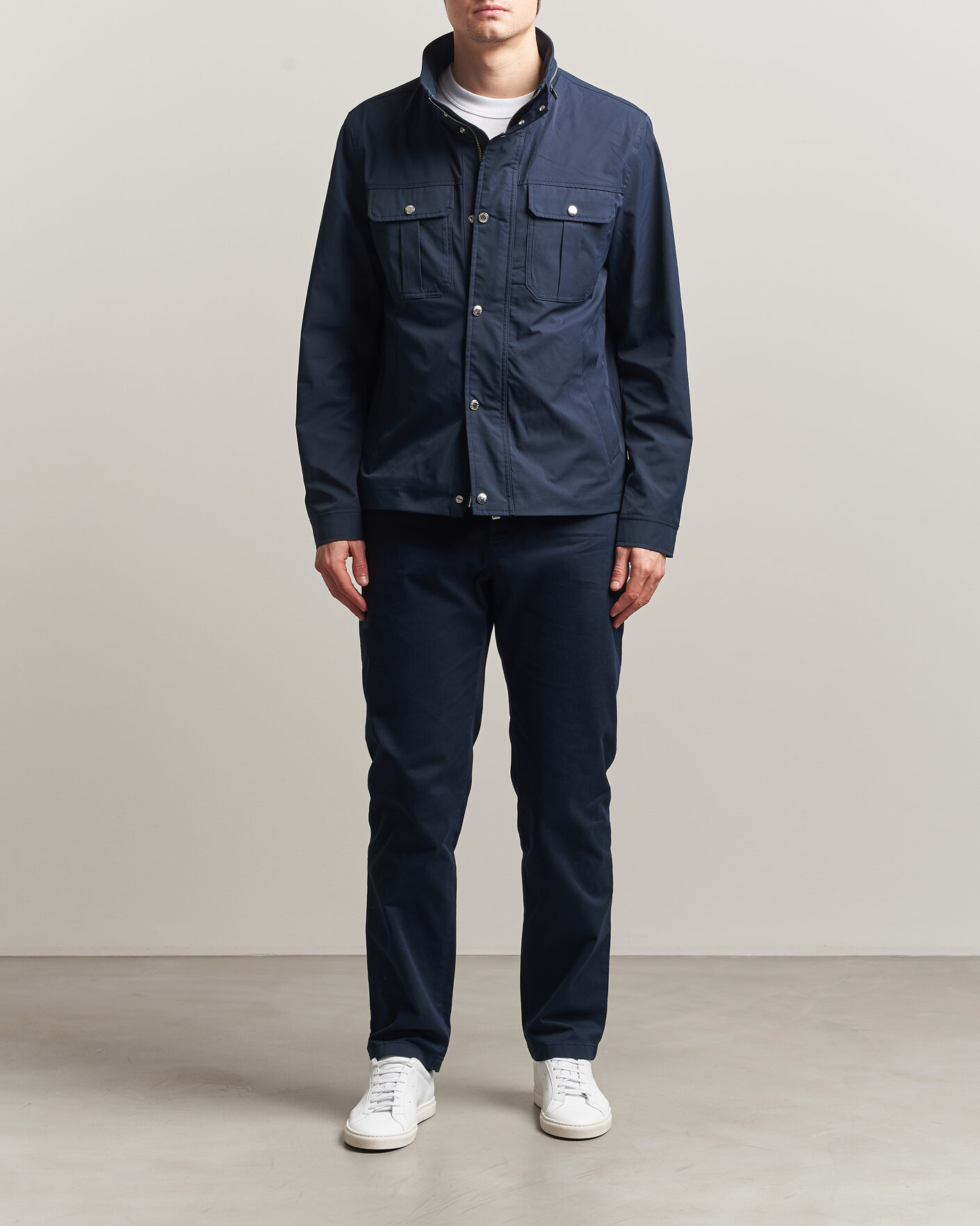 Herren | Hosen | J.Lindeberg | Chaze Cotton Stretch Pants JL Navy
