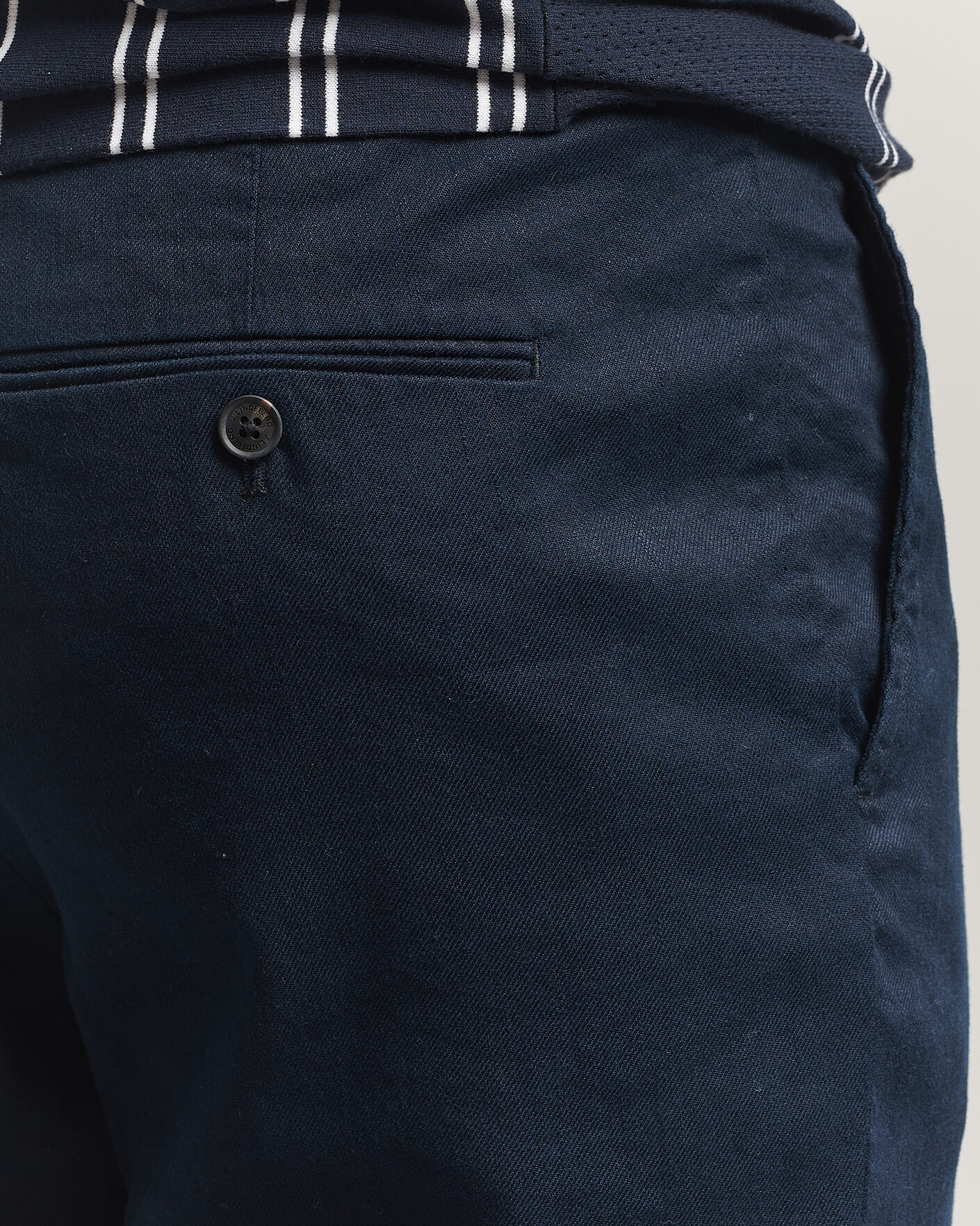 Herren | Hosen | J.Lindeberg | Logan Stretch Linen Pants JL Navy