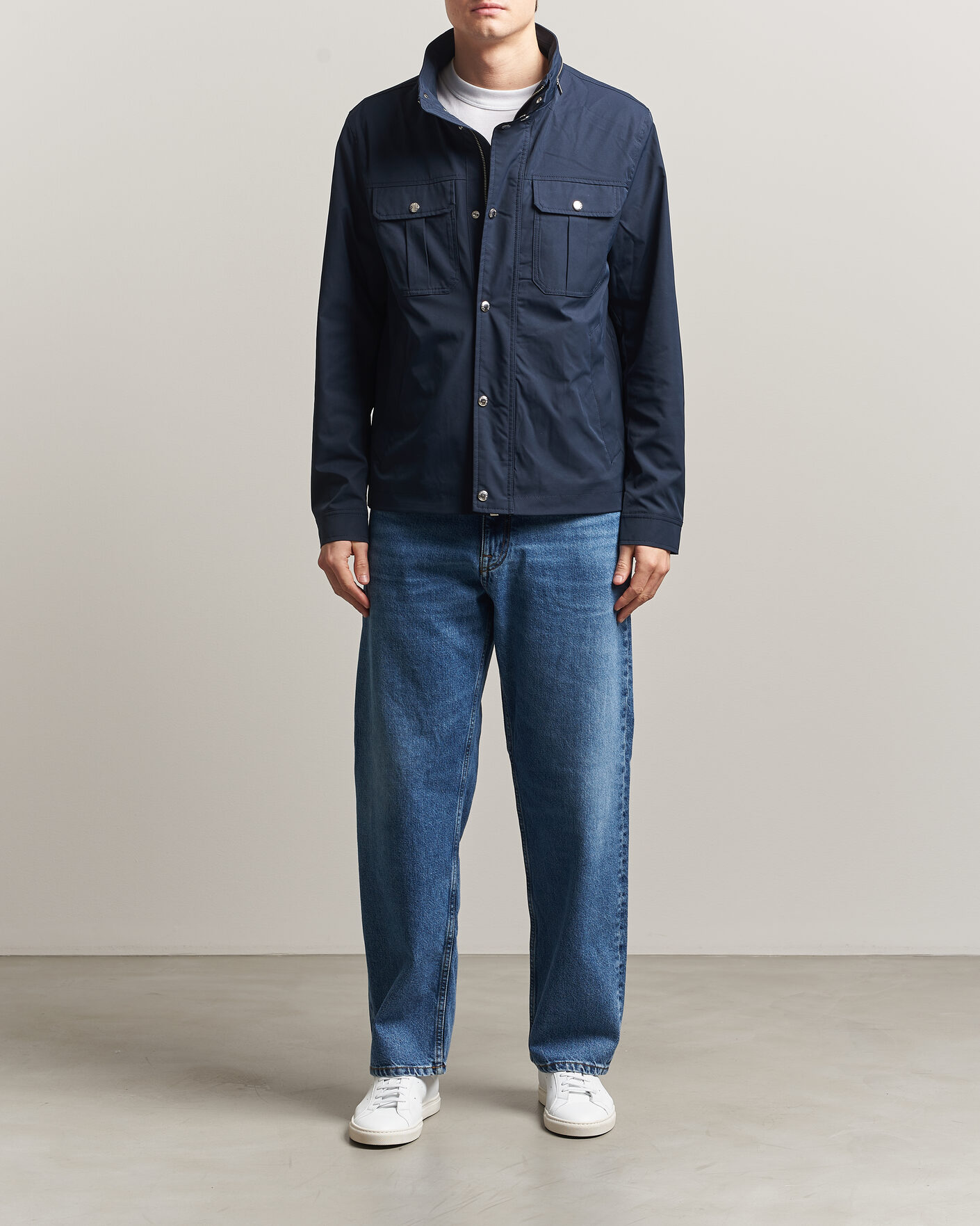 Herren | Jacken | J.Lindeberg | Bailey Recyceled Poly Jacket JL Navy