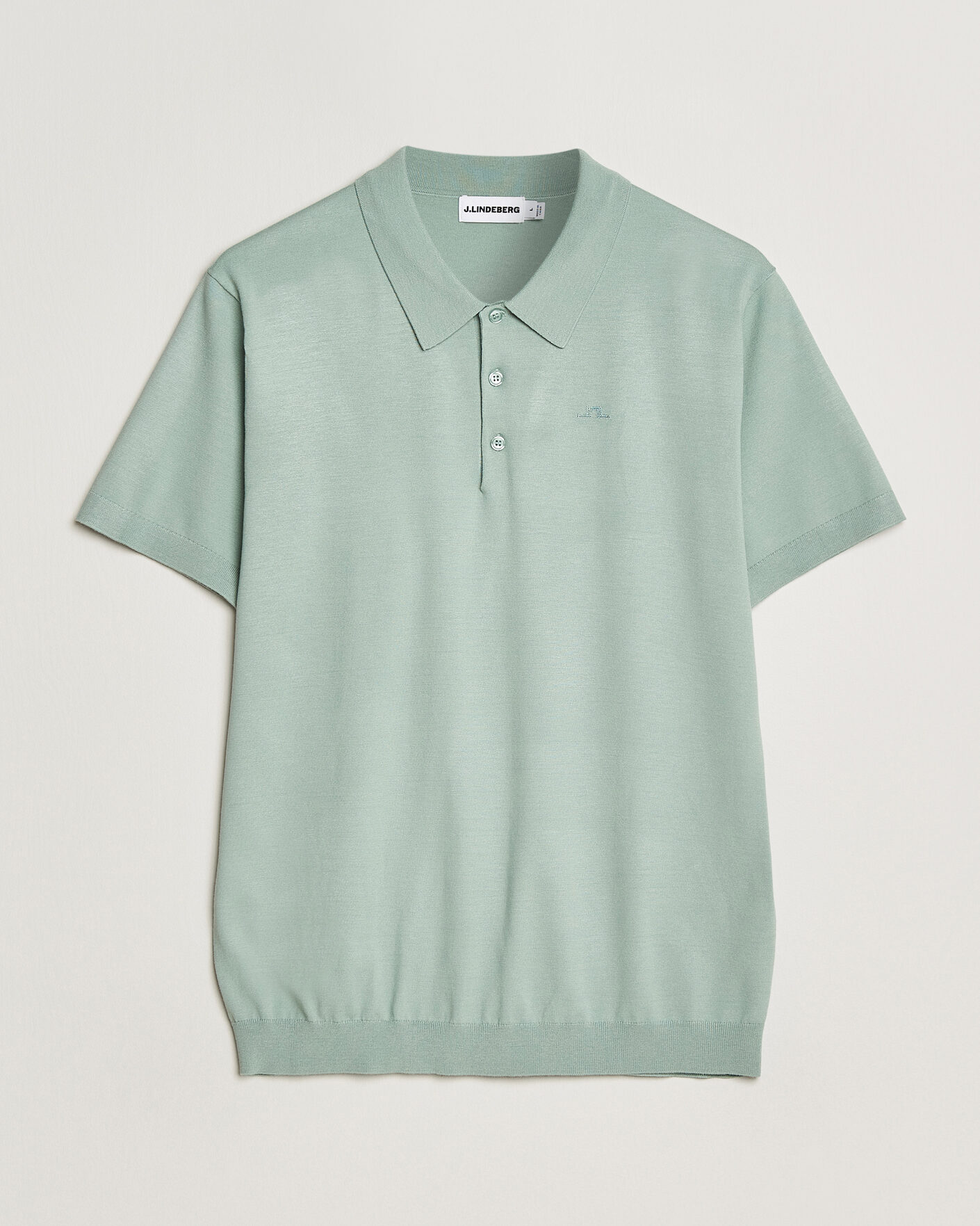 Herren | Poloshirts | J.Lindeberg | Ridge Knitted Polo Jadeite