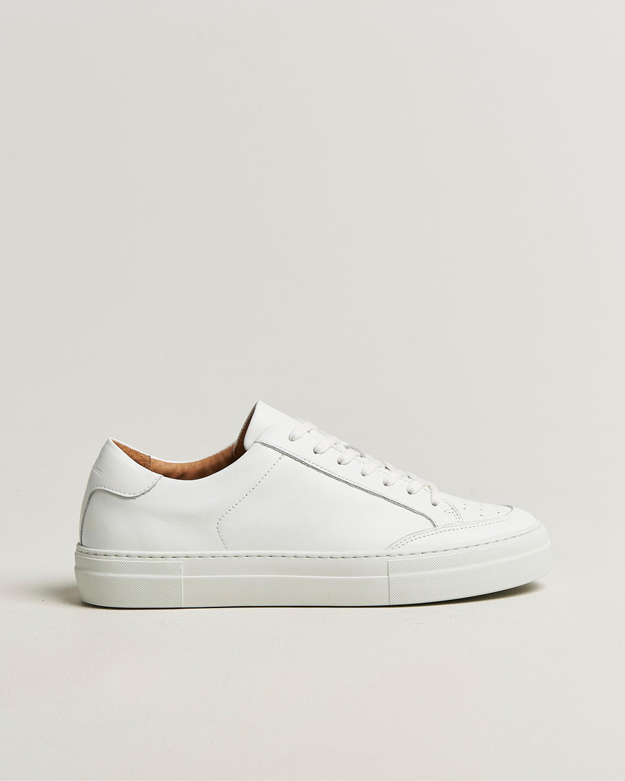 Herren | Sneaker | J.Lindeberg | Art Signature Leather Sneaker White
