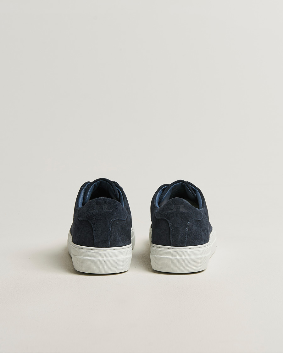 Herren | Sneaker | J.Lindeberg | Art Signature Suede Sneaker JL Navy