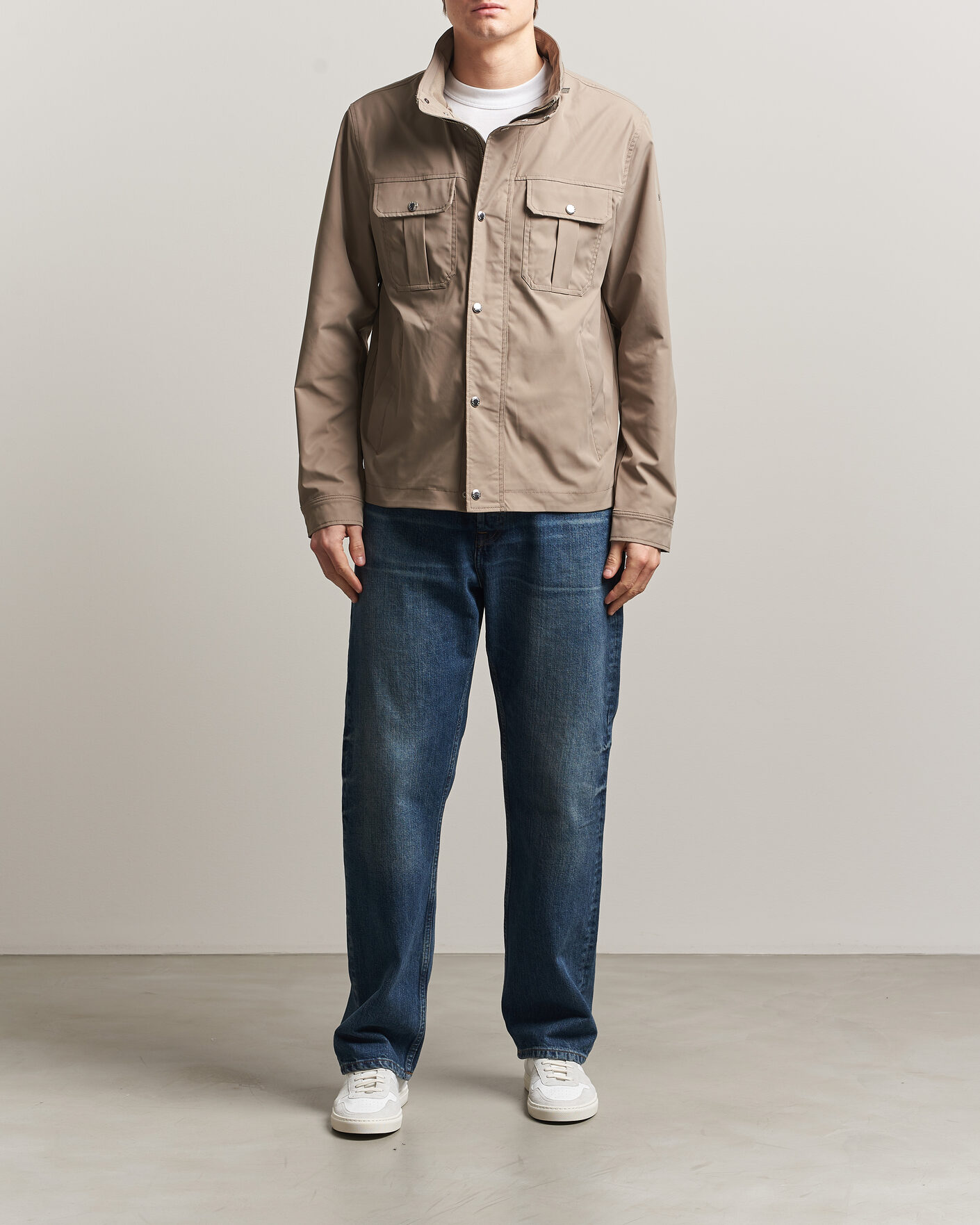 Herren | Jacken | J.Lindeberg | Bailey Recyceled Poly Jacket Brindle