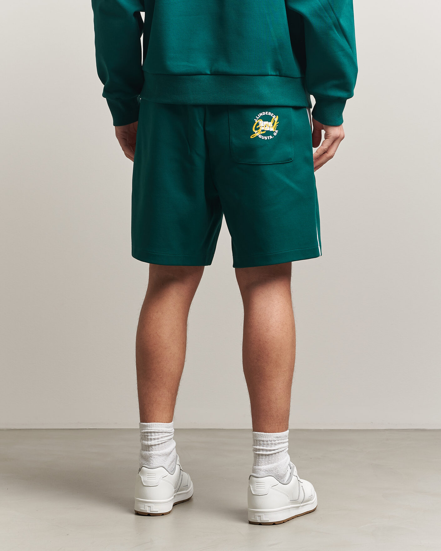 Herren | Shorts | J.Lindeberg | Gusta Masters Tour Sweatshorts Forest Biome