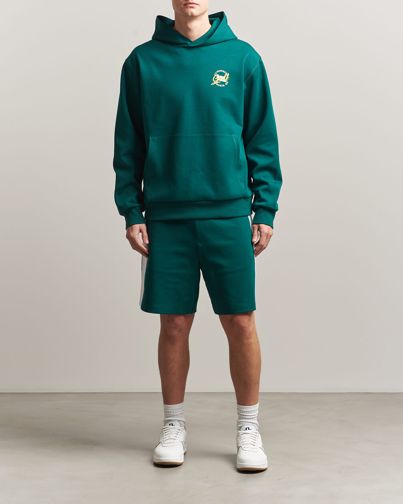 Herren | Pullover | J.Lindeberg | Club Masters Tour Hoodie Forest Biome