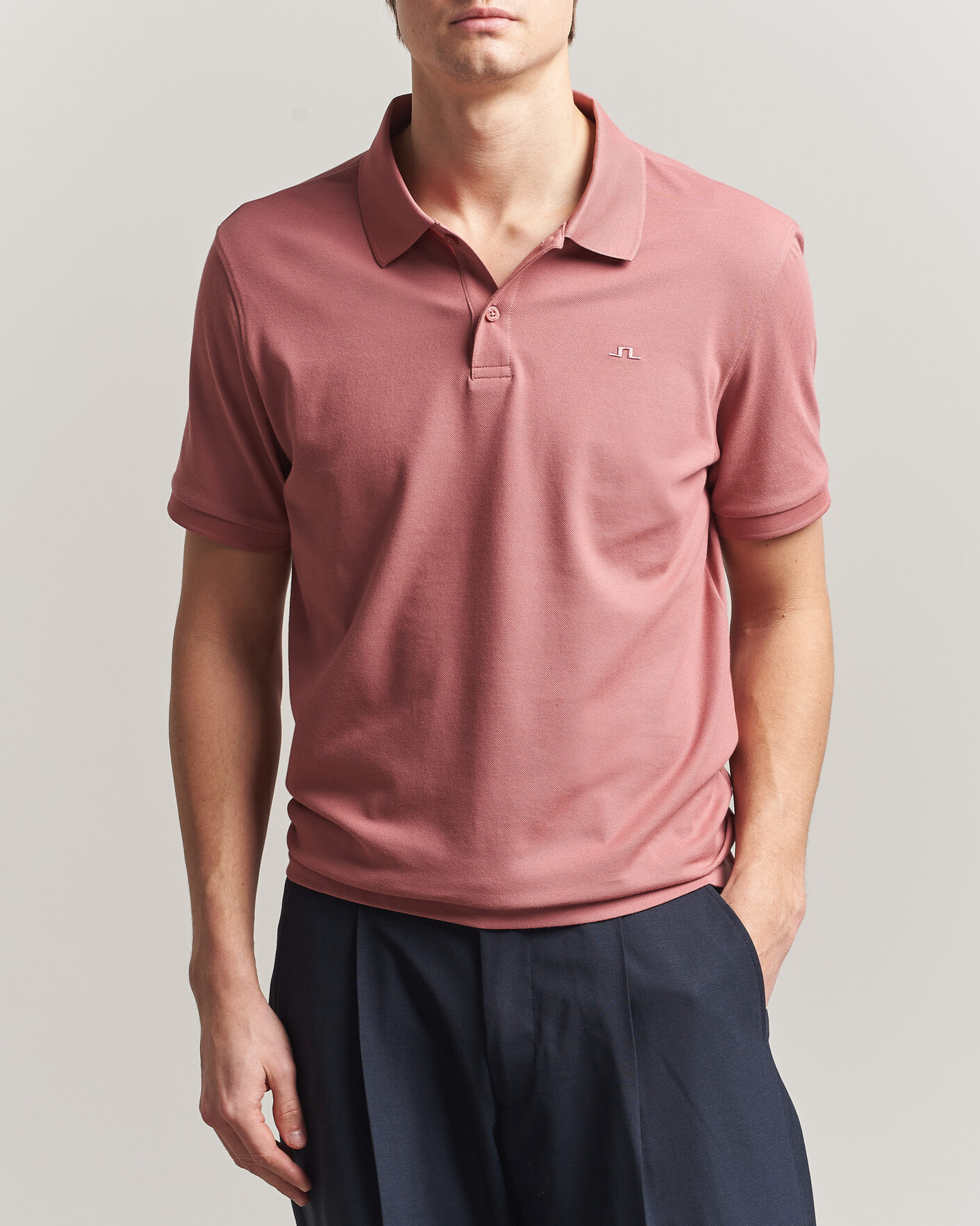 Herren | Poloshirts | J.Lindeberg | Verse Polo Withered Rose