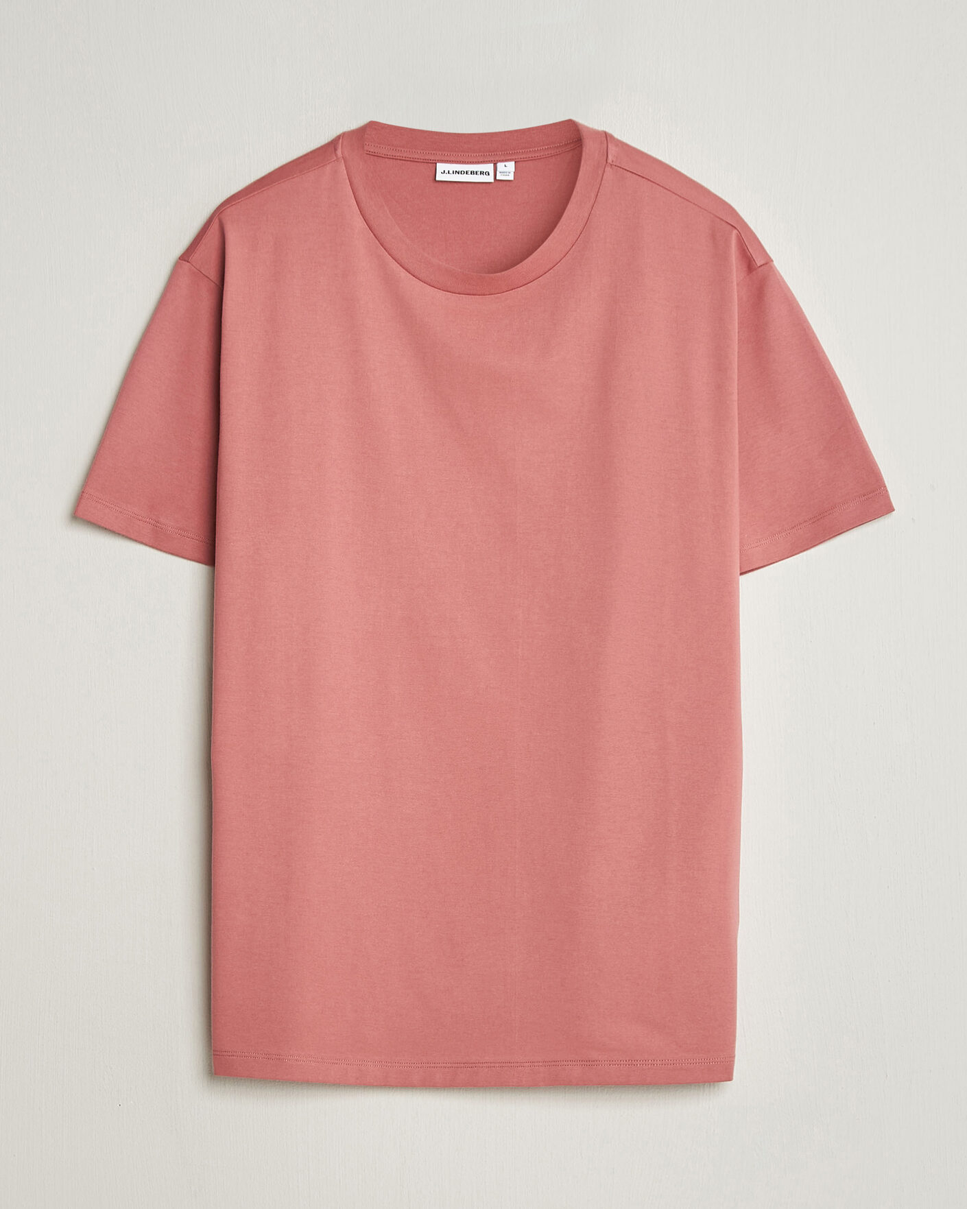 Herren | T-Shirts | J.Lindeberg | Sid Basic T-Shirt Withered Rose
