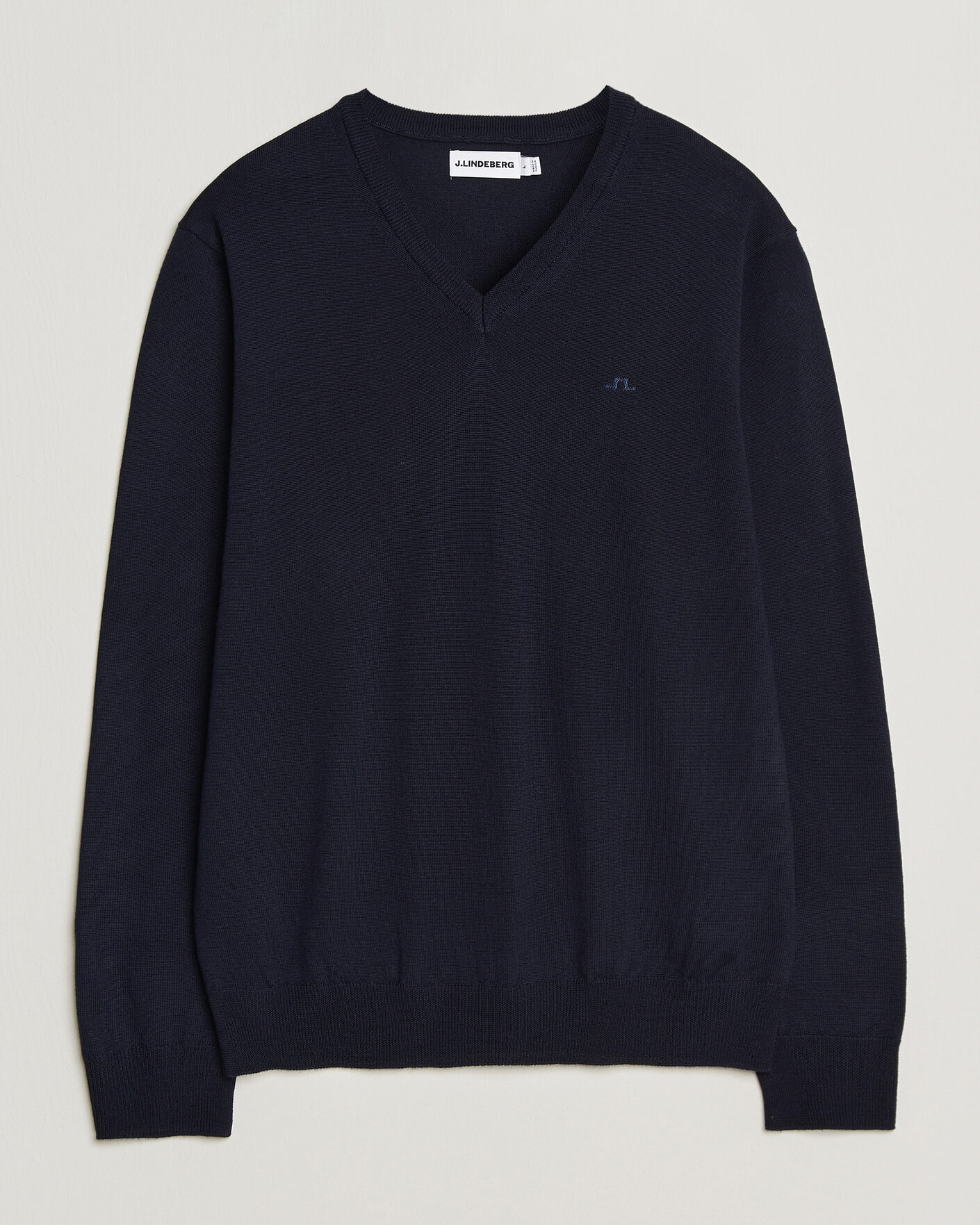 Herren | Pullover | J.Lindeberg | Lymann Merino V-Neck Pullover JL Navy