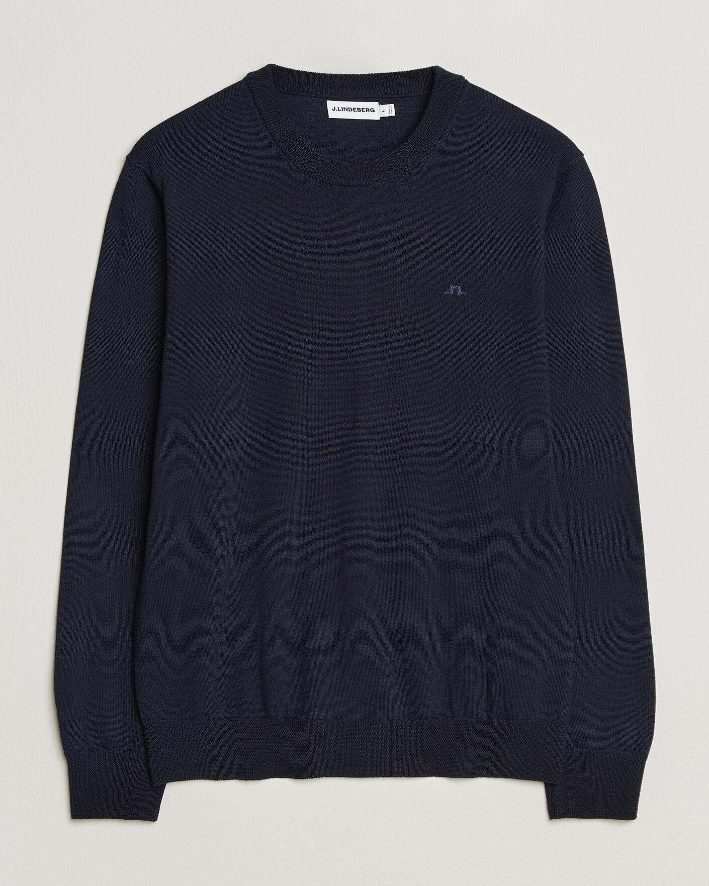 Herren | Pullover | J.Lindeberg | Keane Merino Crew Neck Pullover JL Navy