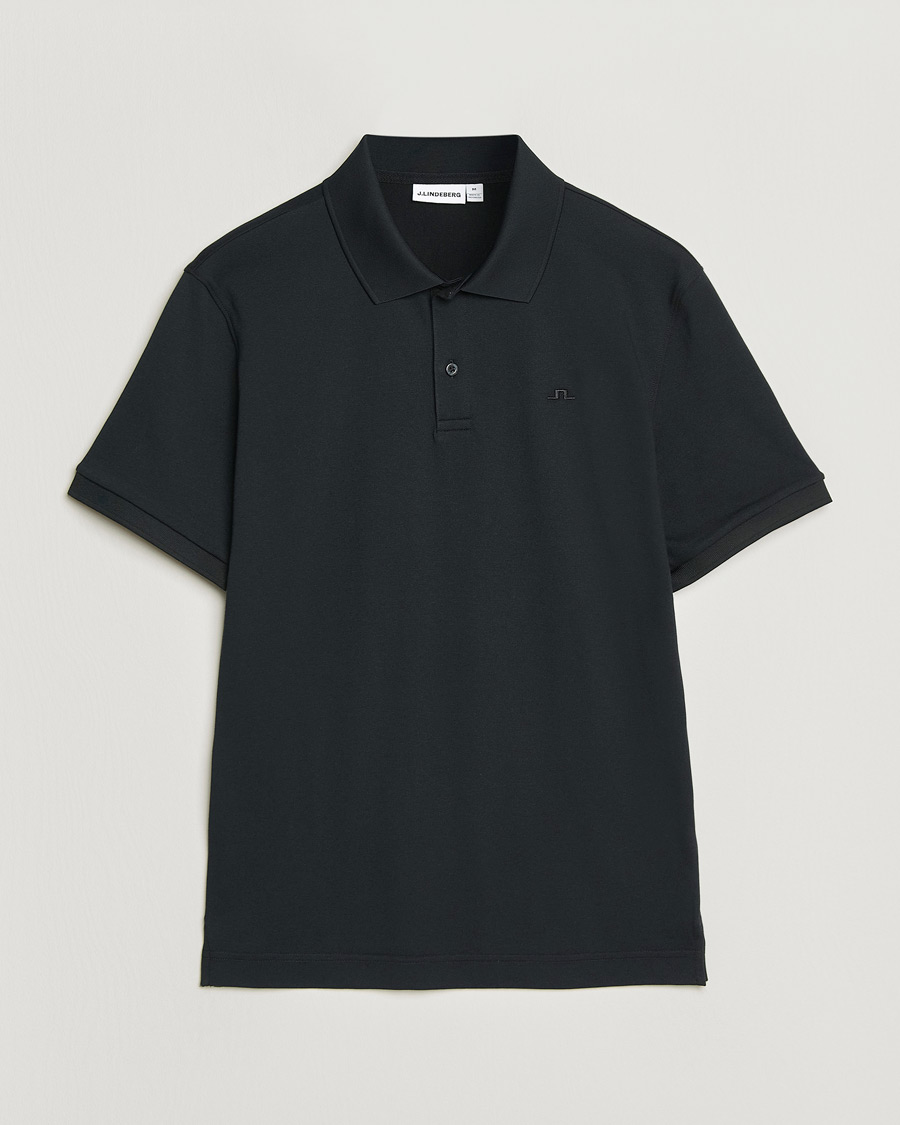 Herren | Poloshirts | J.Lindeberg | Verse Polo Black