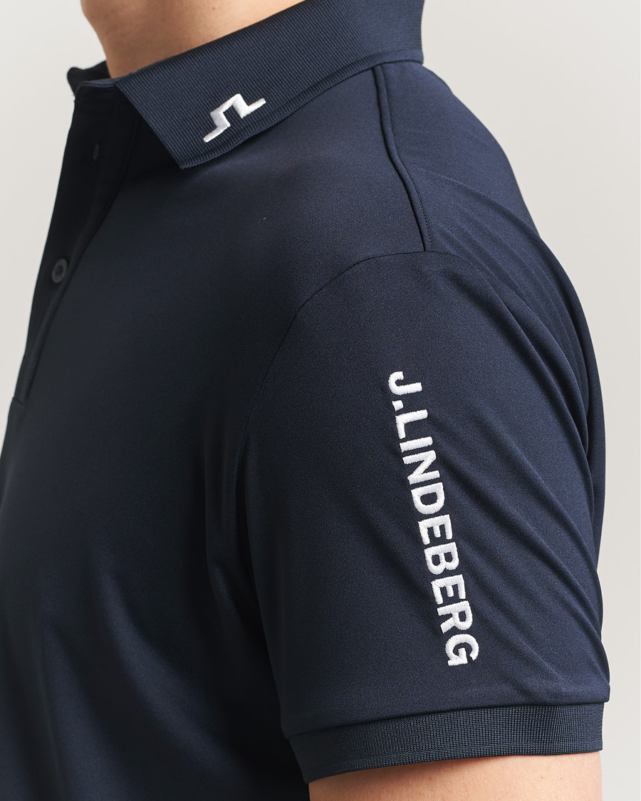 Herren | Poloshirts | J.Lindeberg | Tour Tech Polo JL Navy