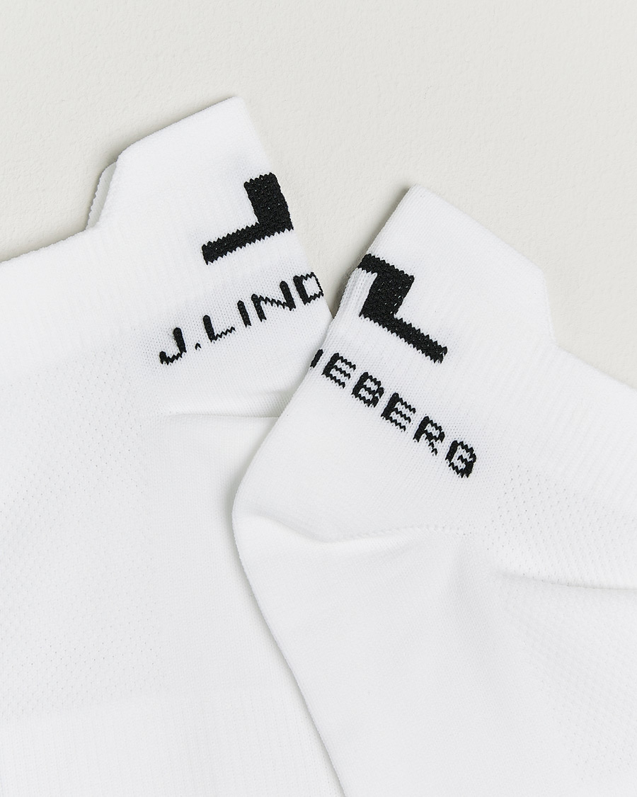 Herren | Unterwäsche | J.Lindeberg | Spin Short Golf Sock White