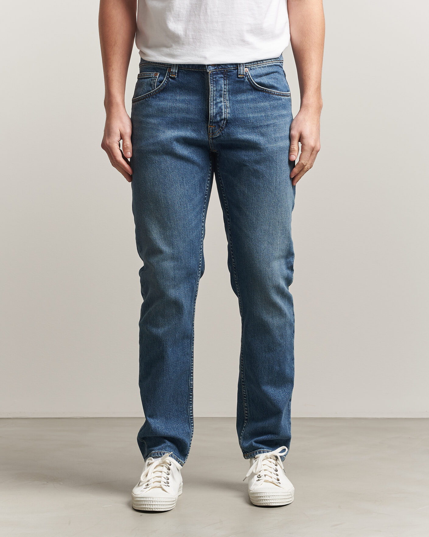 Herren | Jeans | Nudie Jeans | Solid Ollie Jeans Blue Blur