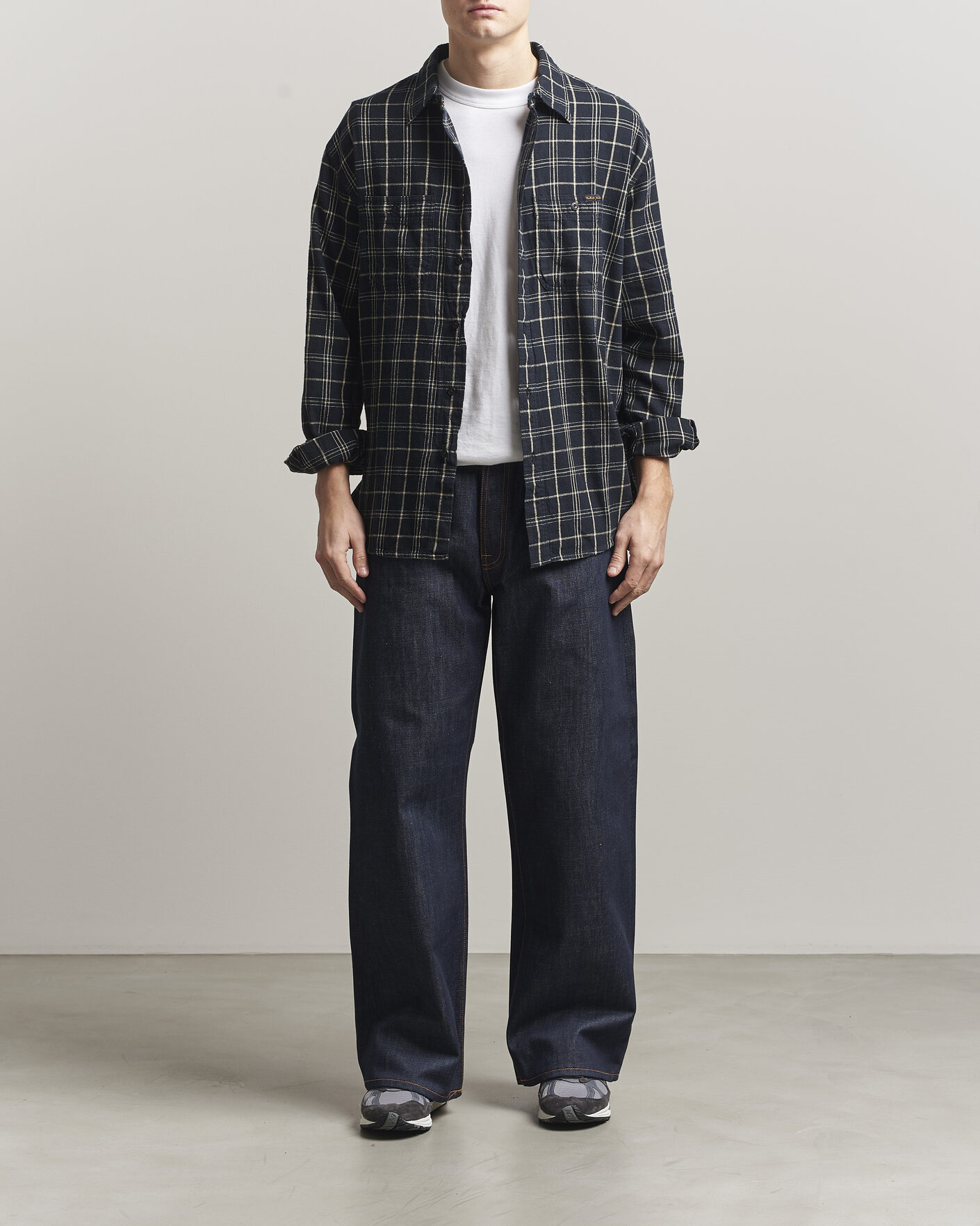 Herren | Jeans | Nudie Jeans | Loud Larry Jeans Dry Streaky