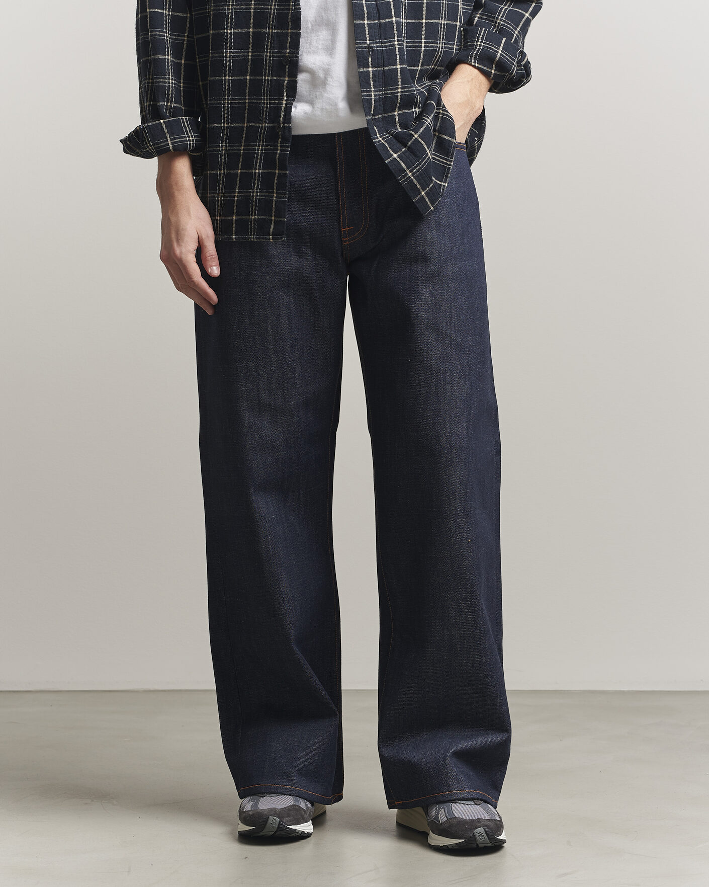 Herren | Jeans | Nudie Jeans | Loud Larry Jeans Dry Streaky