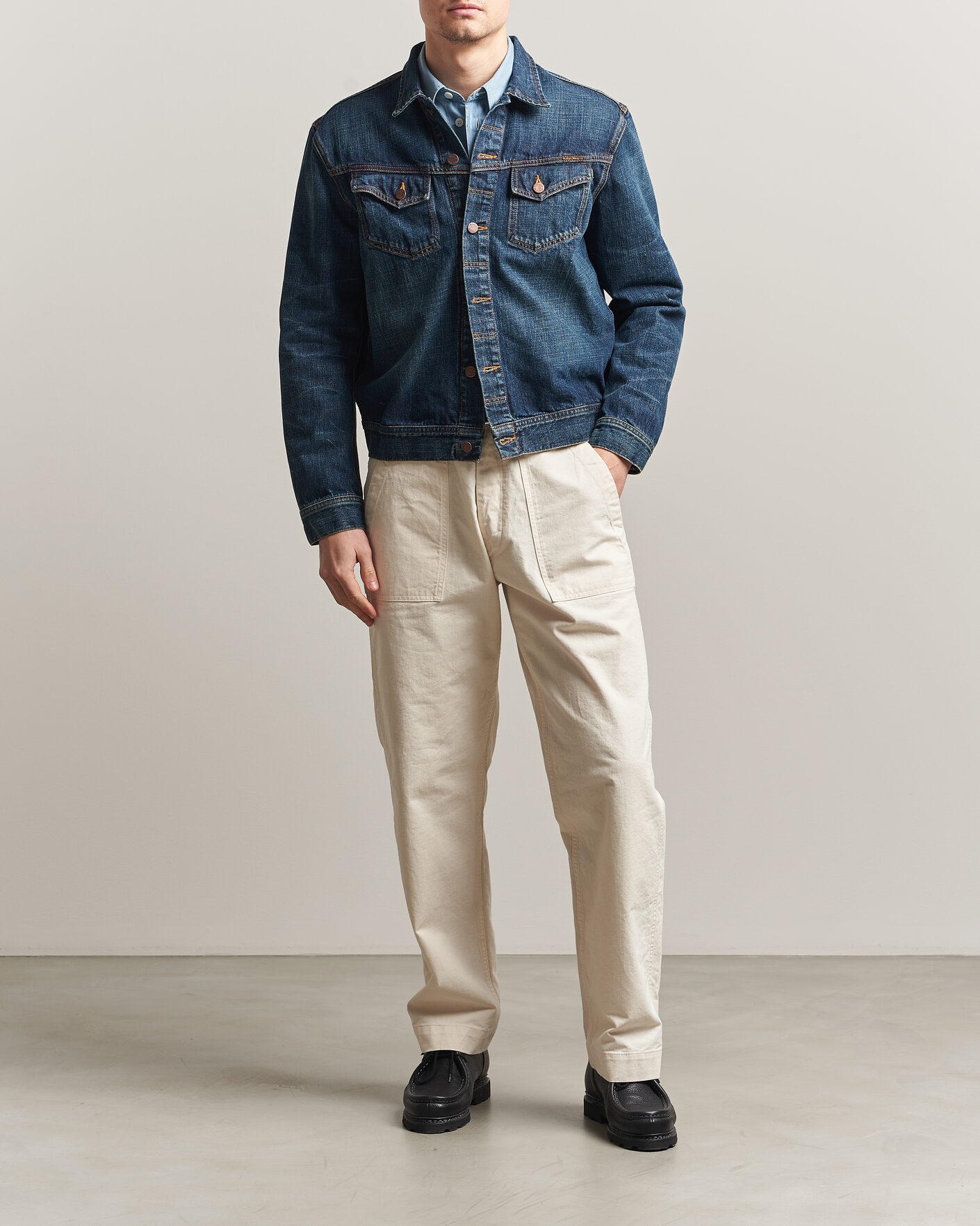 Herren | Jacken | Nudie Jeans | Conny Denim Jacket Heavy Used