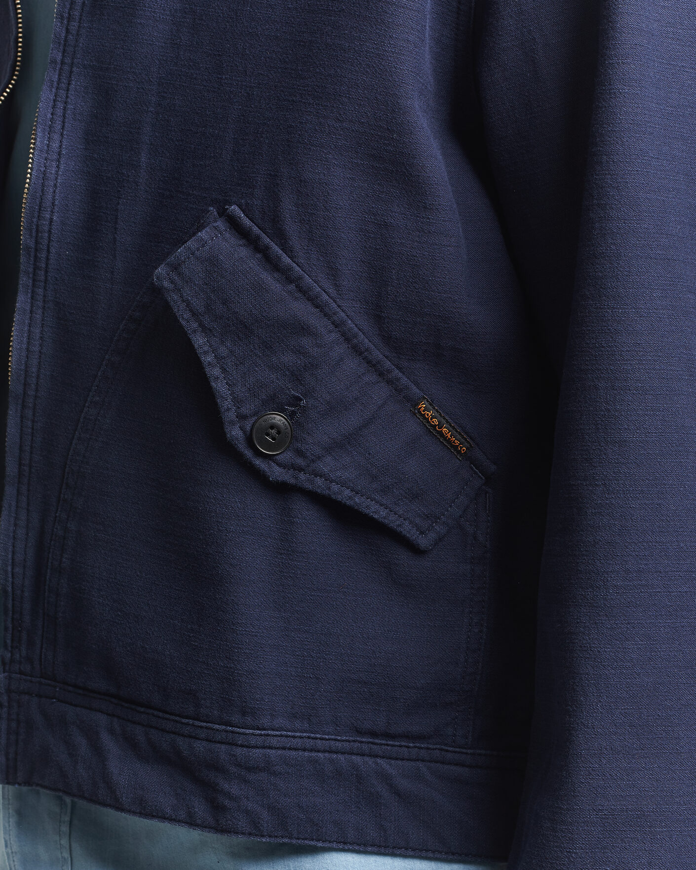 Herren | Jacken | Nudie Jeans | Blake Embroided Jacket Navy