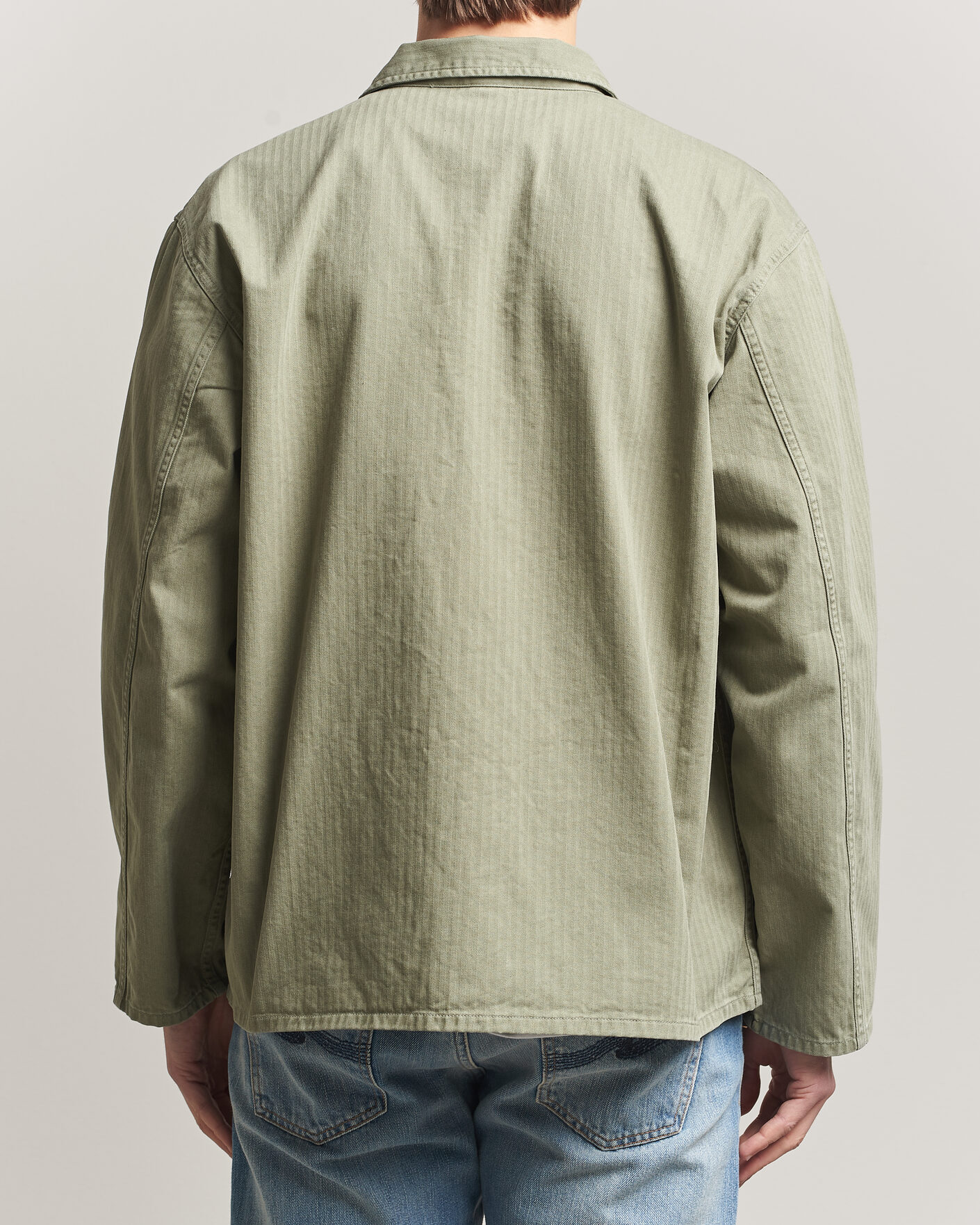 Herren | Hemden | Nudie Jeans | Buddy Chore Jacket Pale Green