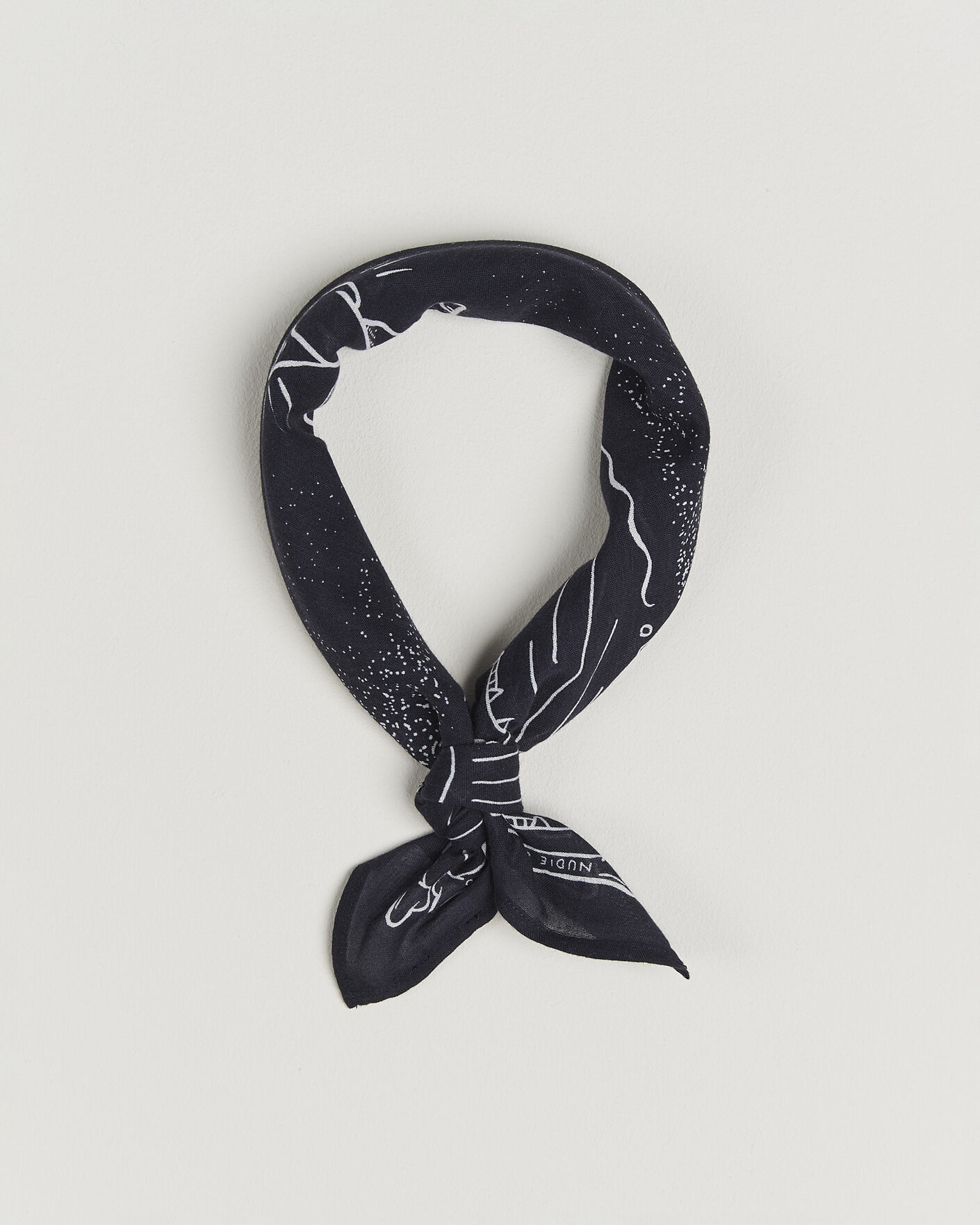 Herren | Tücher | Nudie Jeans | Ingrid Printed Bandana Blue