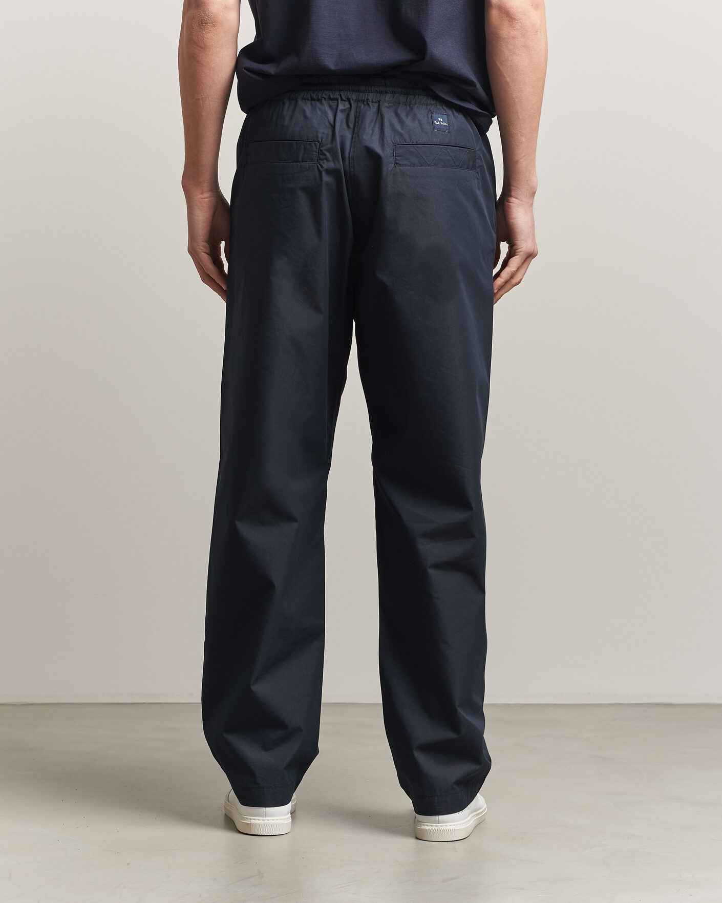 Herren | Hosen | PS Paul Smith | Casual Cotton Drawstring Trousers Navy