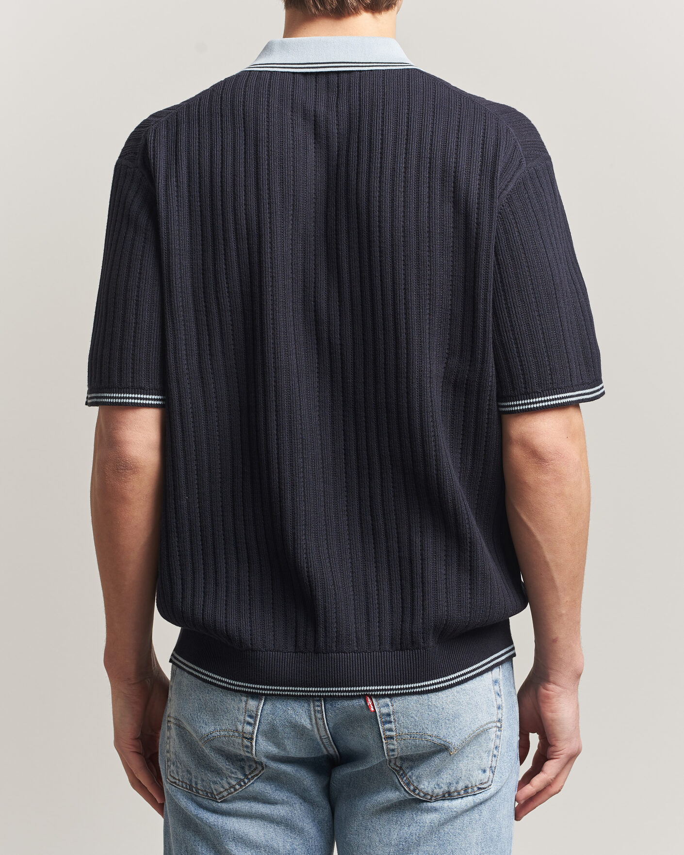 Herren | Poloshirts | PS Paul Smith | Cotton Knitted Polo Navy
