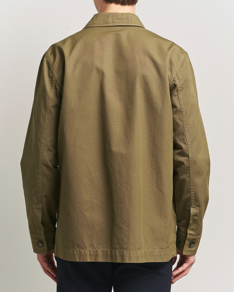Herren | Jacken | Kiton | Cotton Canvas Chore Jacket Military