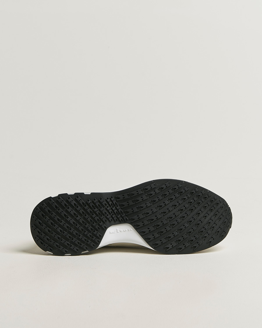 Herren | Sneaker | Kiton | Deerskin Running Sneakers White