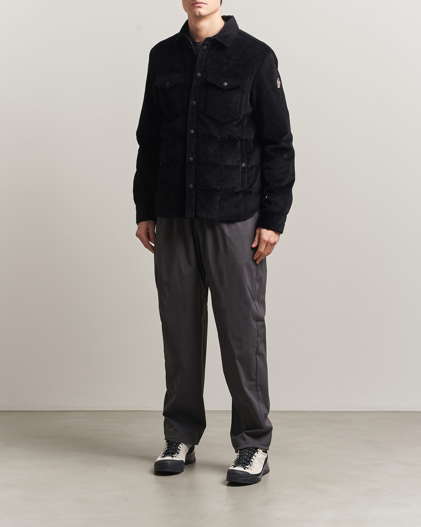 Herren | Jacken | Moncler Grenoble | Gelt Corduroy Shirt Jacket Black