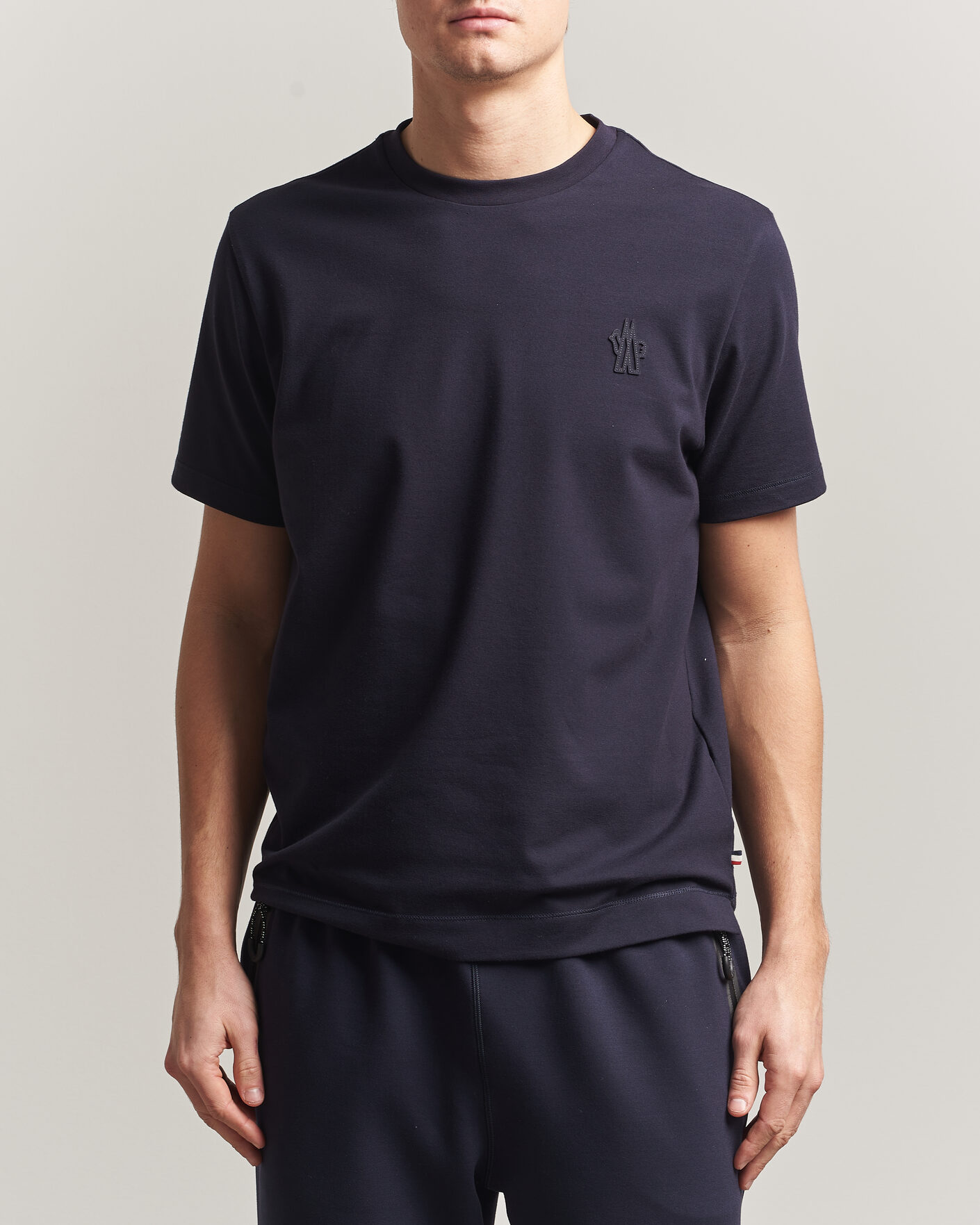 Herren | T-Shirts | Moncler Grenoble | 3-Pack Logo T-Shirts White/Grey/Black