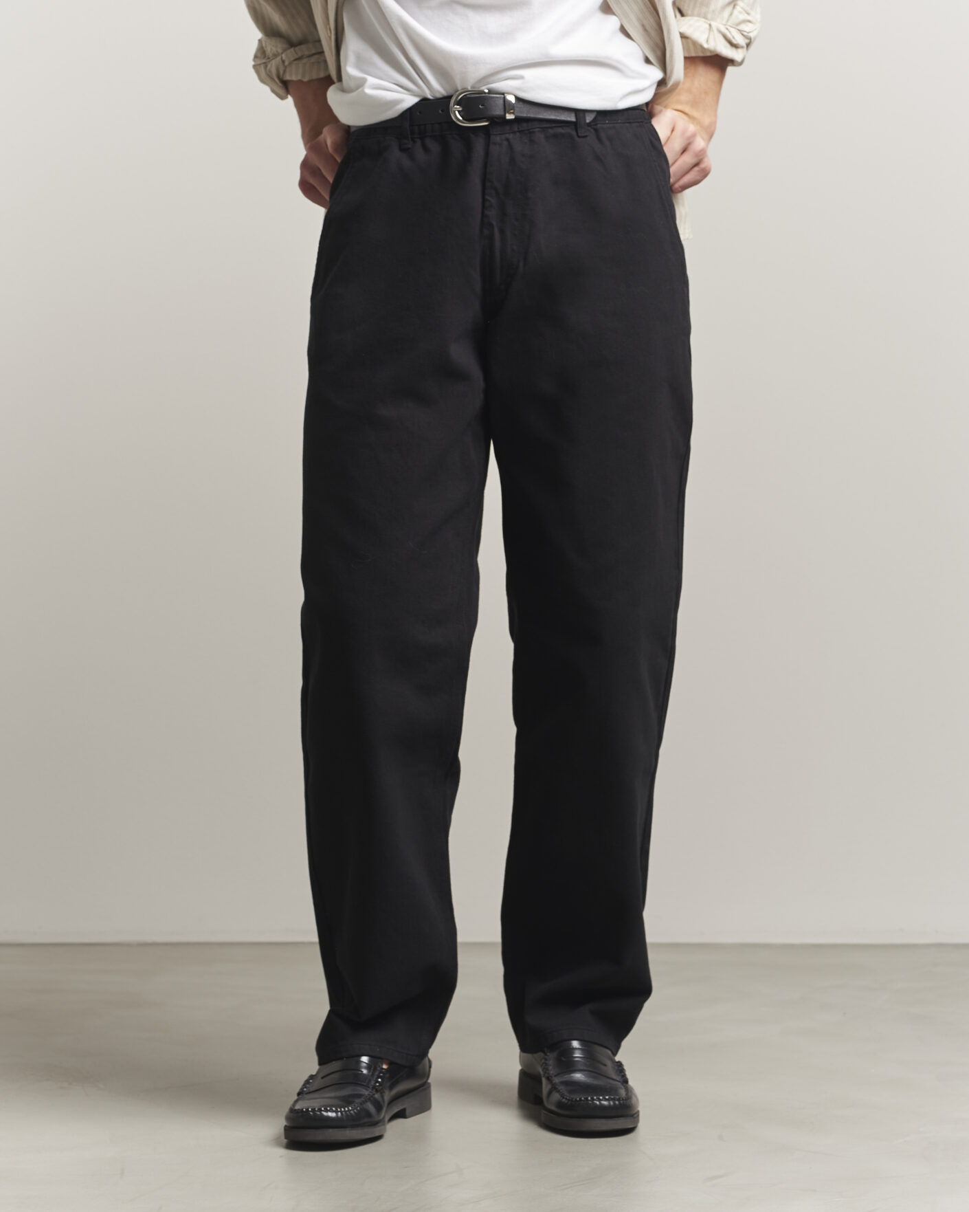 Herren | Hosen | Forét | Clay Twill Pants Black
