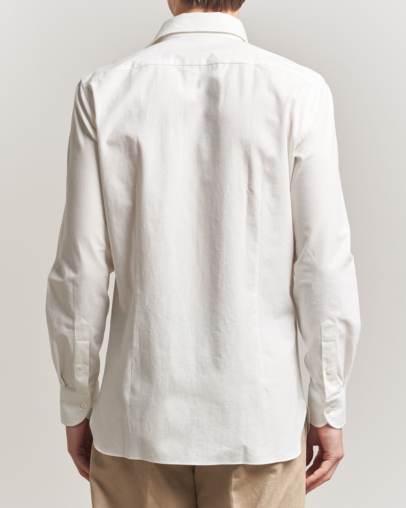 Herren | Hemden | 100Hands | Washed Japanese Denim Shirt Off White