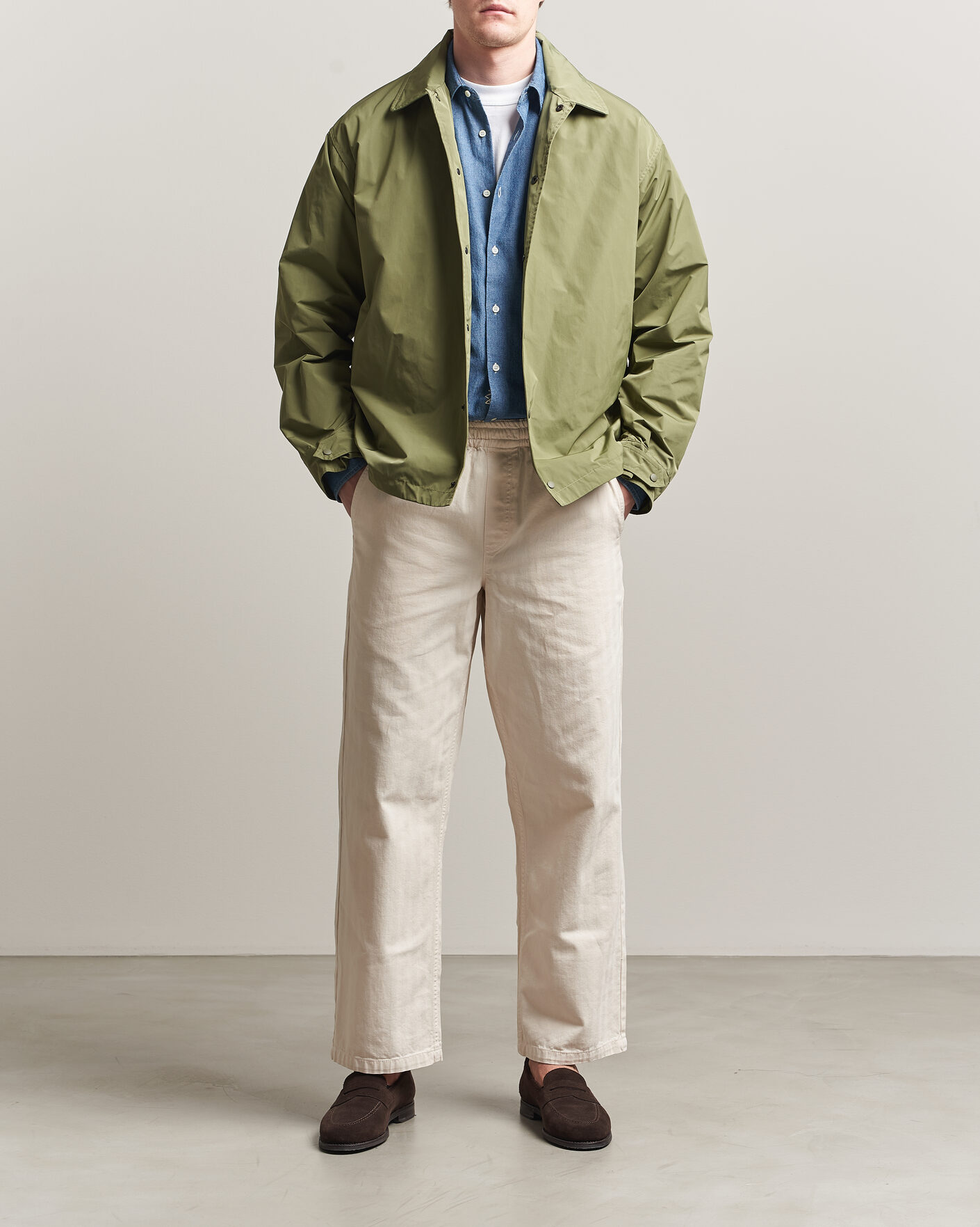 Herren | Jacken | Aspesi | Pollard Varsity Jacket Olive