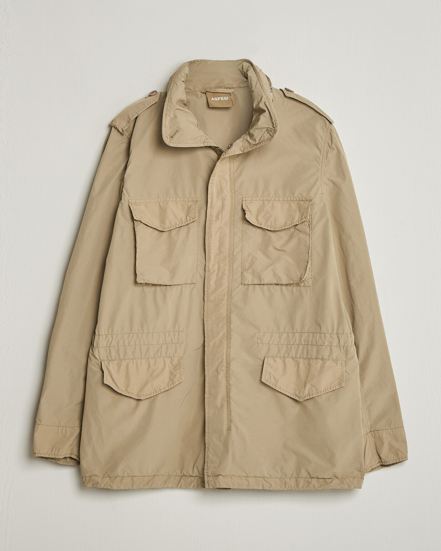 Herren | Jacken | Aspesi | Garment Dyed Field Jacket Sand