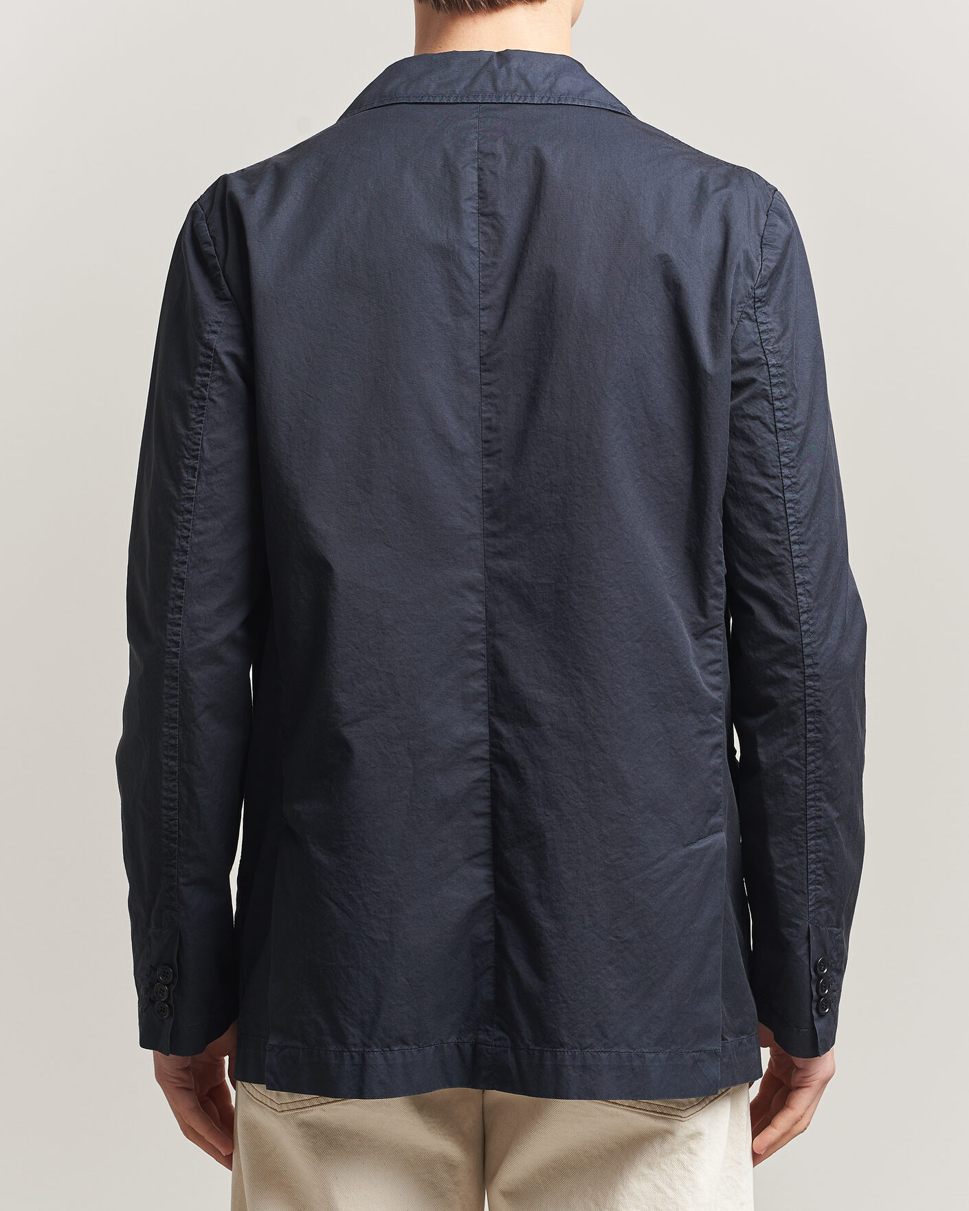 Herren | Sakkos | Aspesi | Cotton Blazer Navy