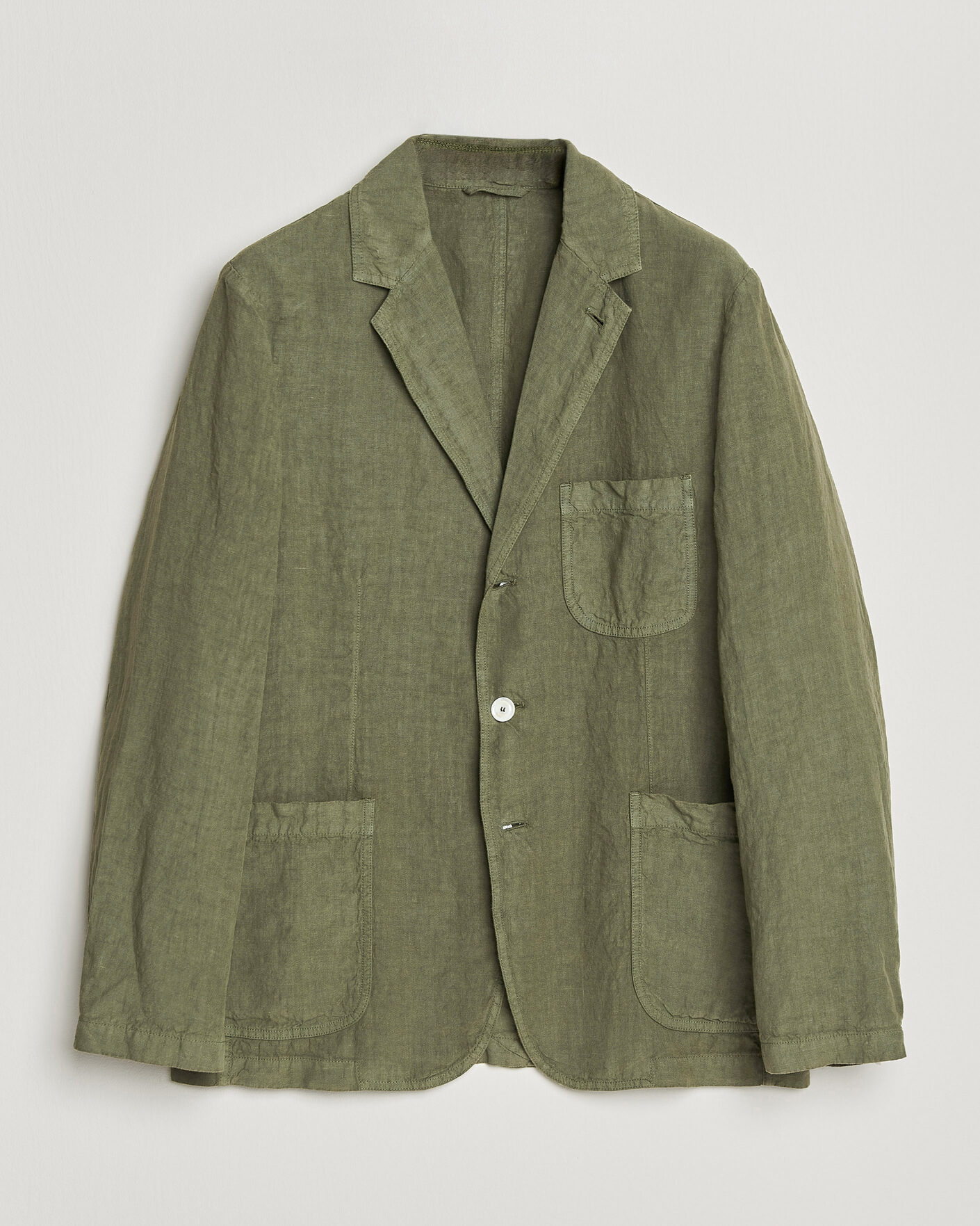 Herren | Sakkos | Aspesi | Samuraki Linen Blazer Military