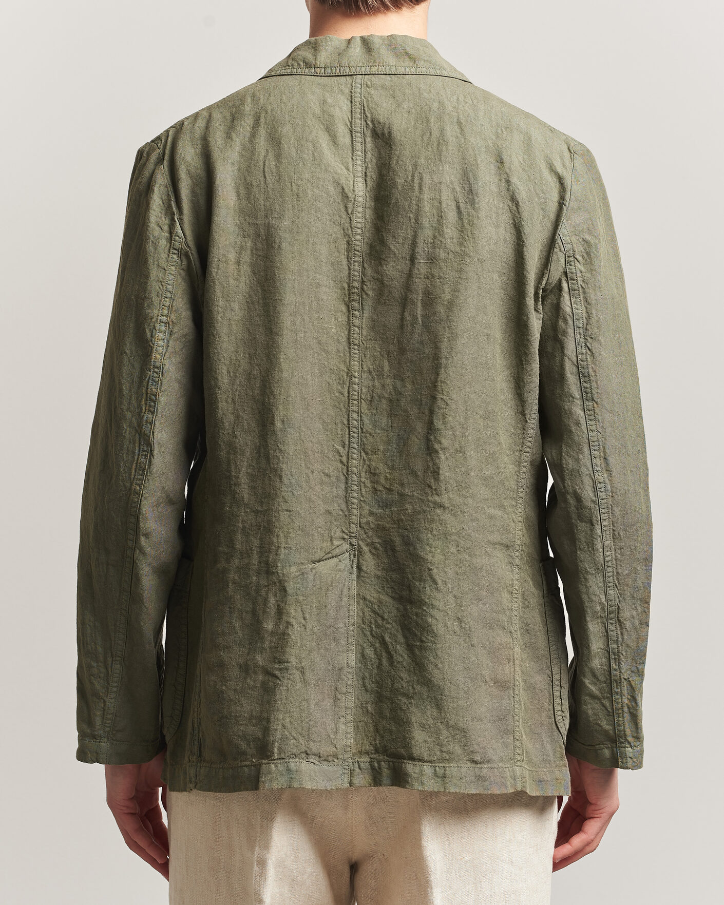 Herren | Sakkos | Aspesi | Samuraki Linen Blazer Military
