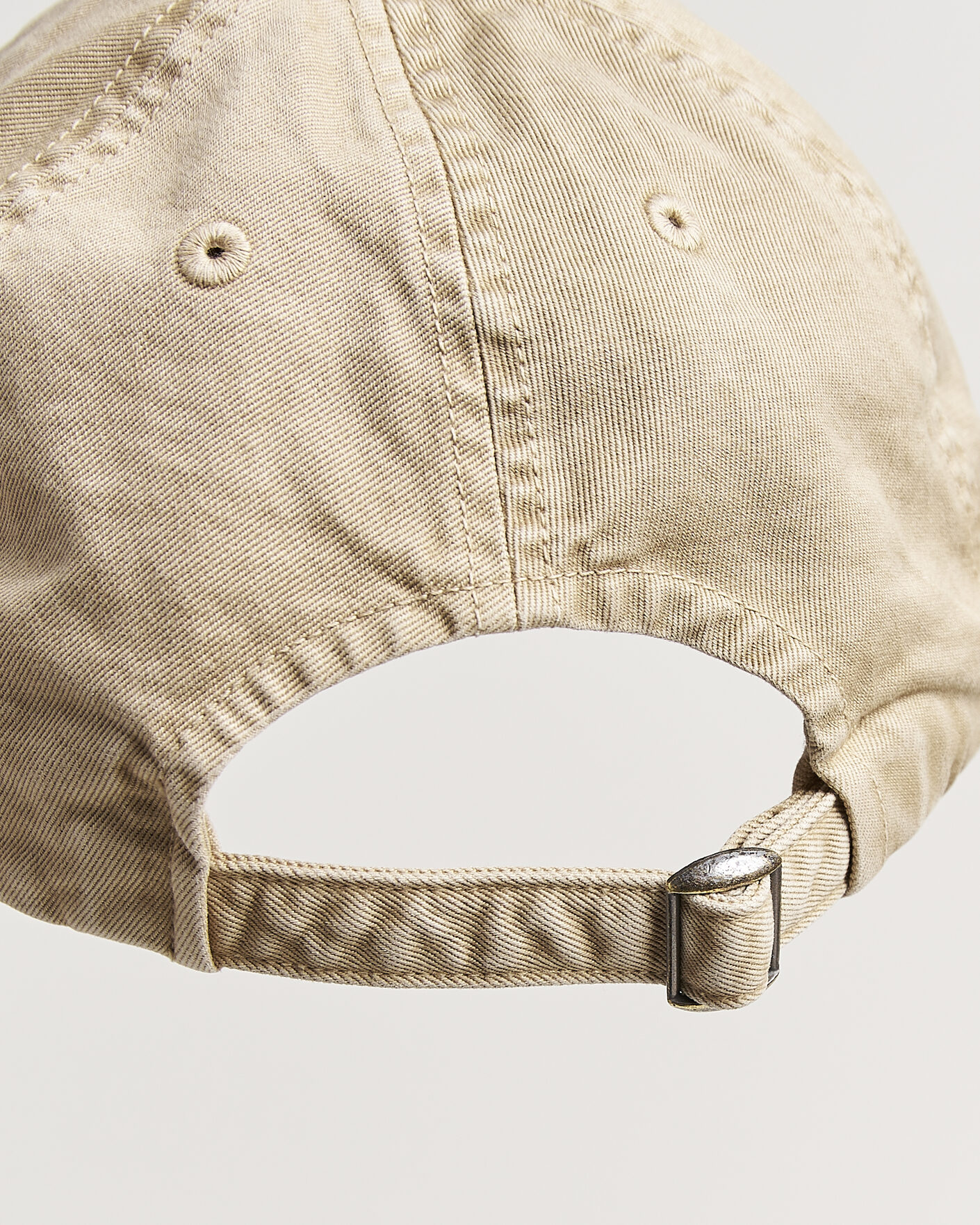 Herren | Hüte & Mützen | Auralee | Garment Dyed Finx Baseball Cap Light Beige