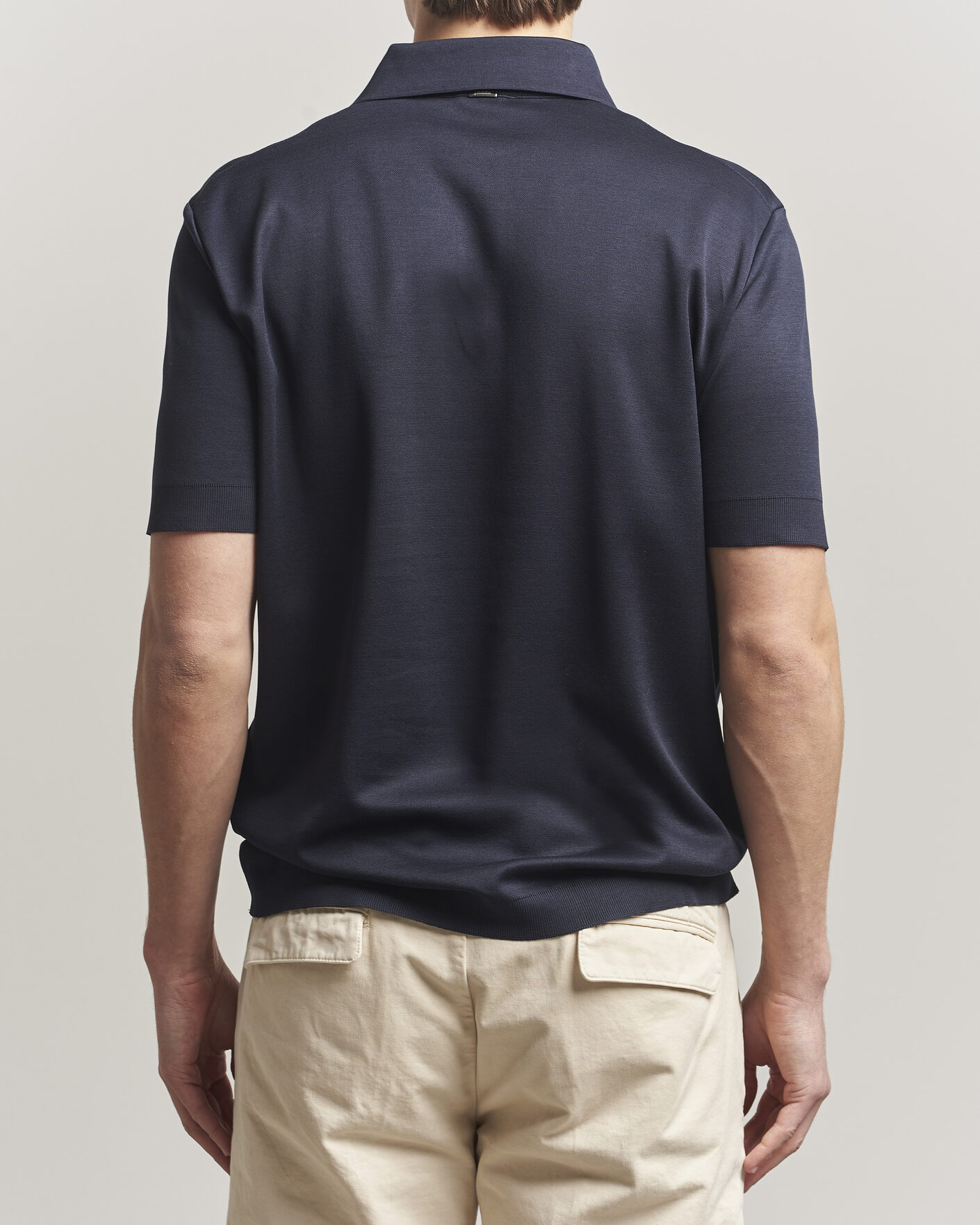 Herren | Poloshirts | Herno | Micro Piquet Polo Navy