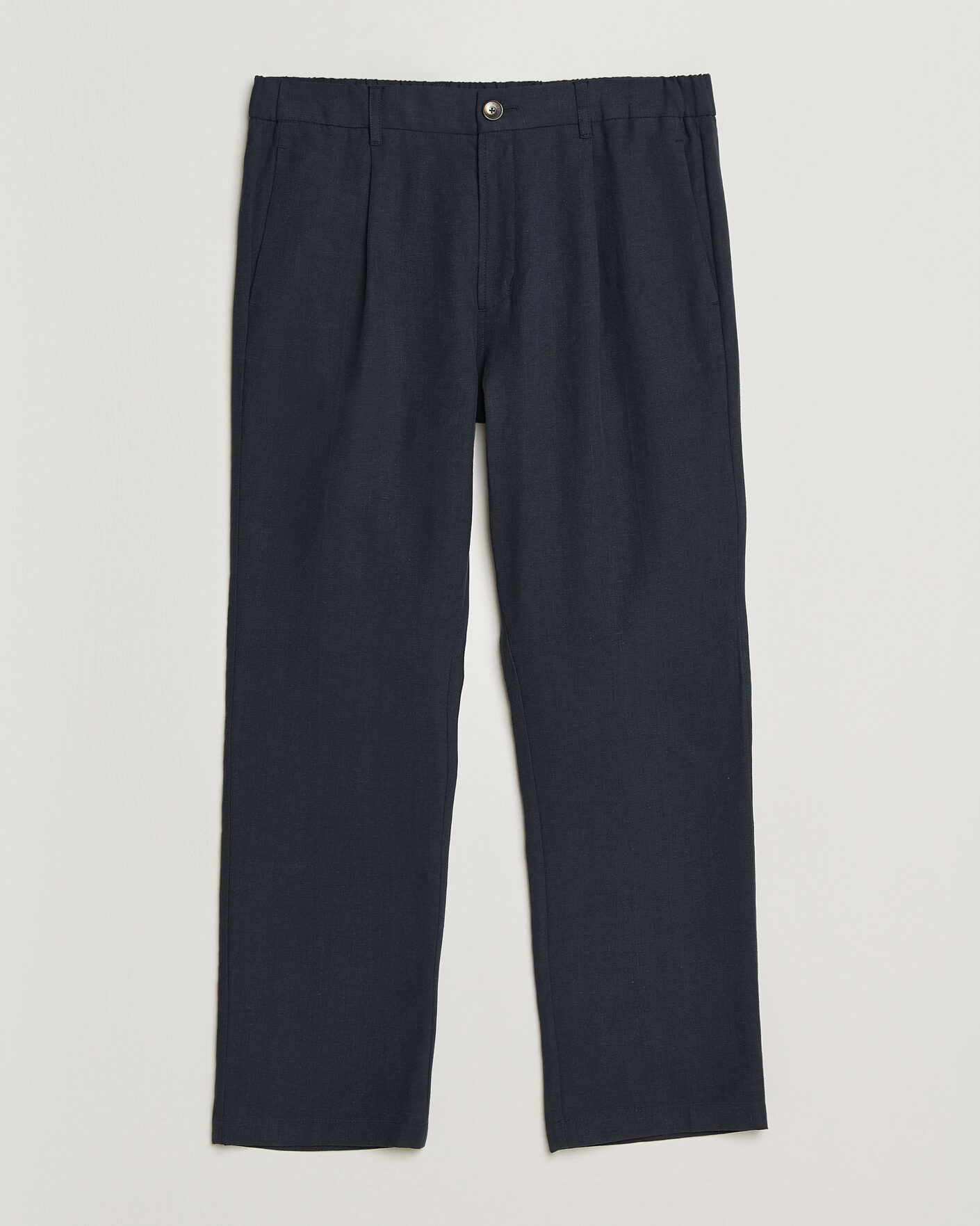 Herren | Hosen | Herno | Cotton/Linen Drawstring Pants Navy