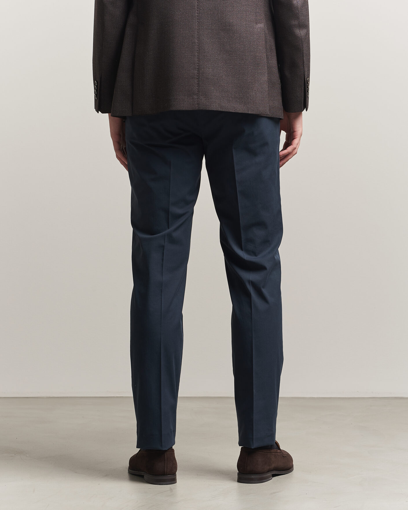 Herren | Hosen | Incotex | Regular Fit Comfort Chinos Navy