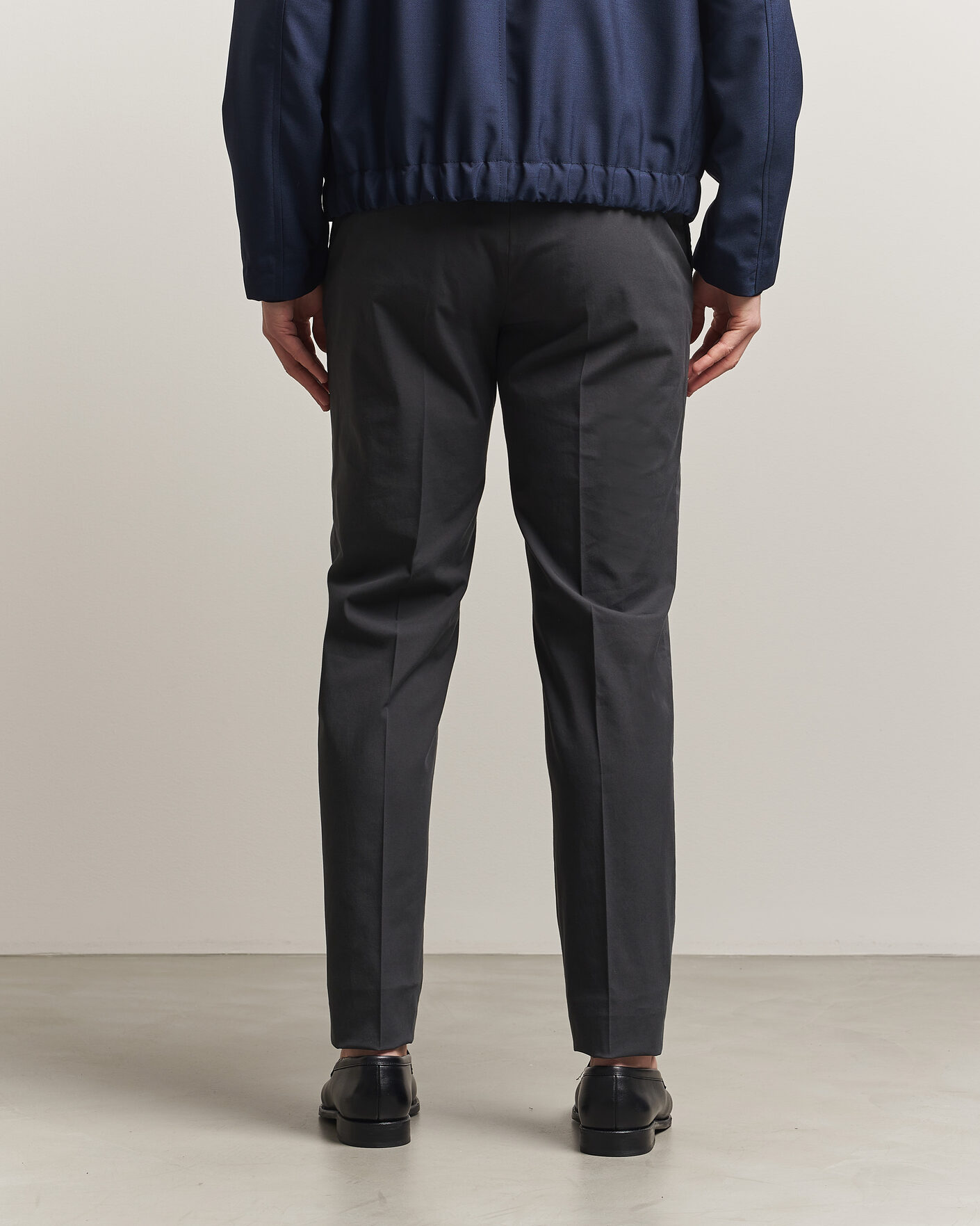 Herren | Hosen | Incotex | Regular Fit Comfort Chinos Dark Grey