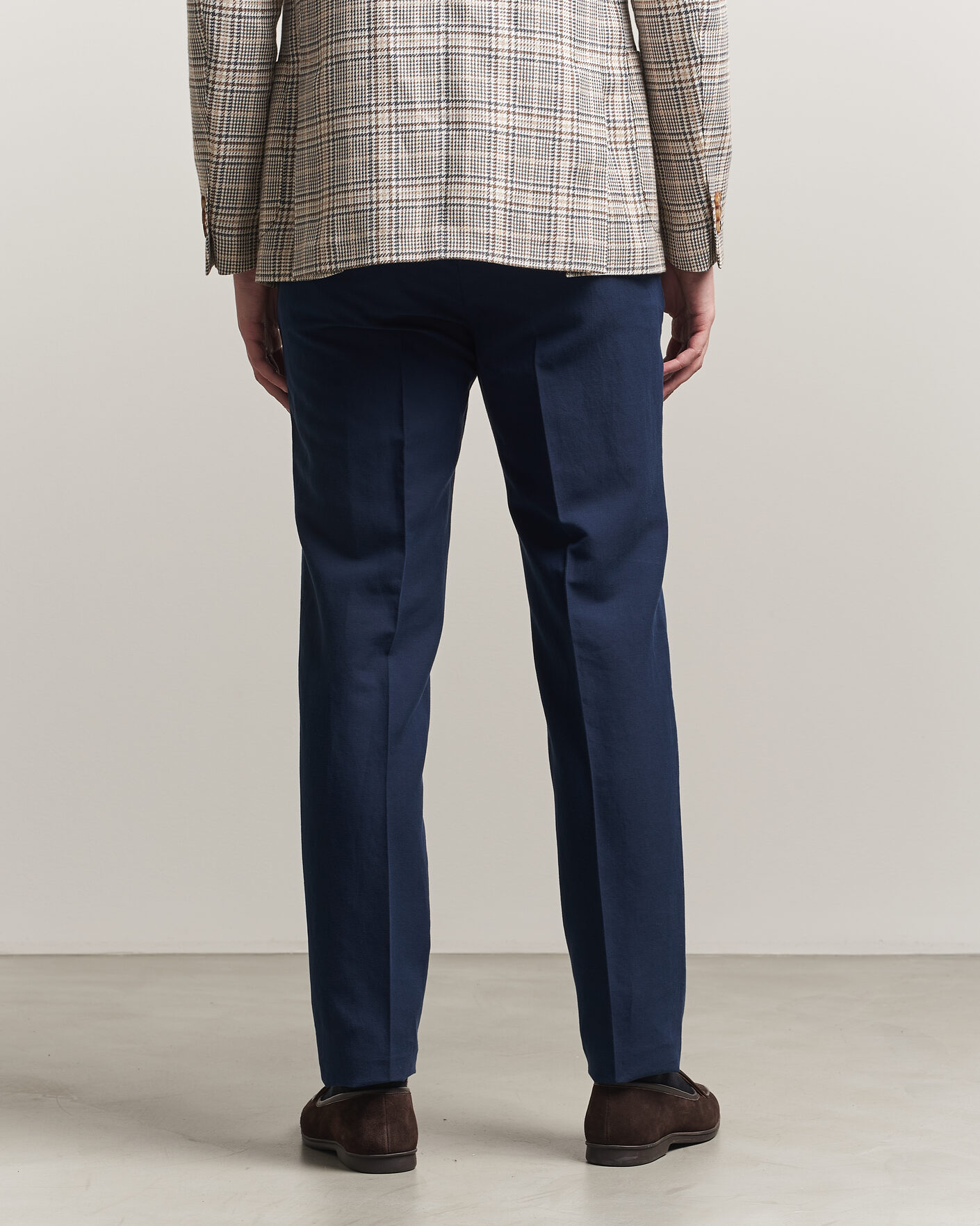 Herren | Hosen | Incotex | Regular Fit Chinolino Trousers Navy