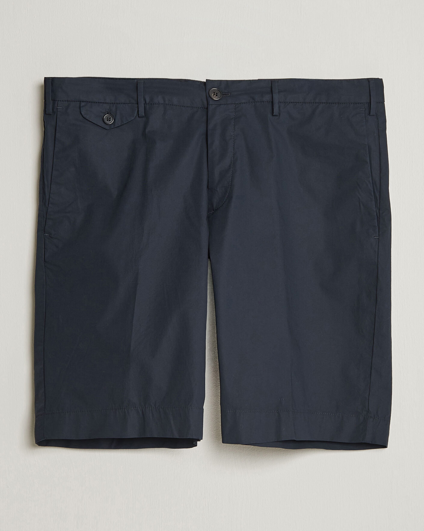 Herren | Shorts | Incotex | Cotton Poplin Shorts Navy