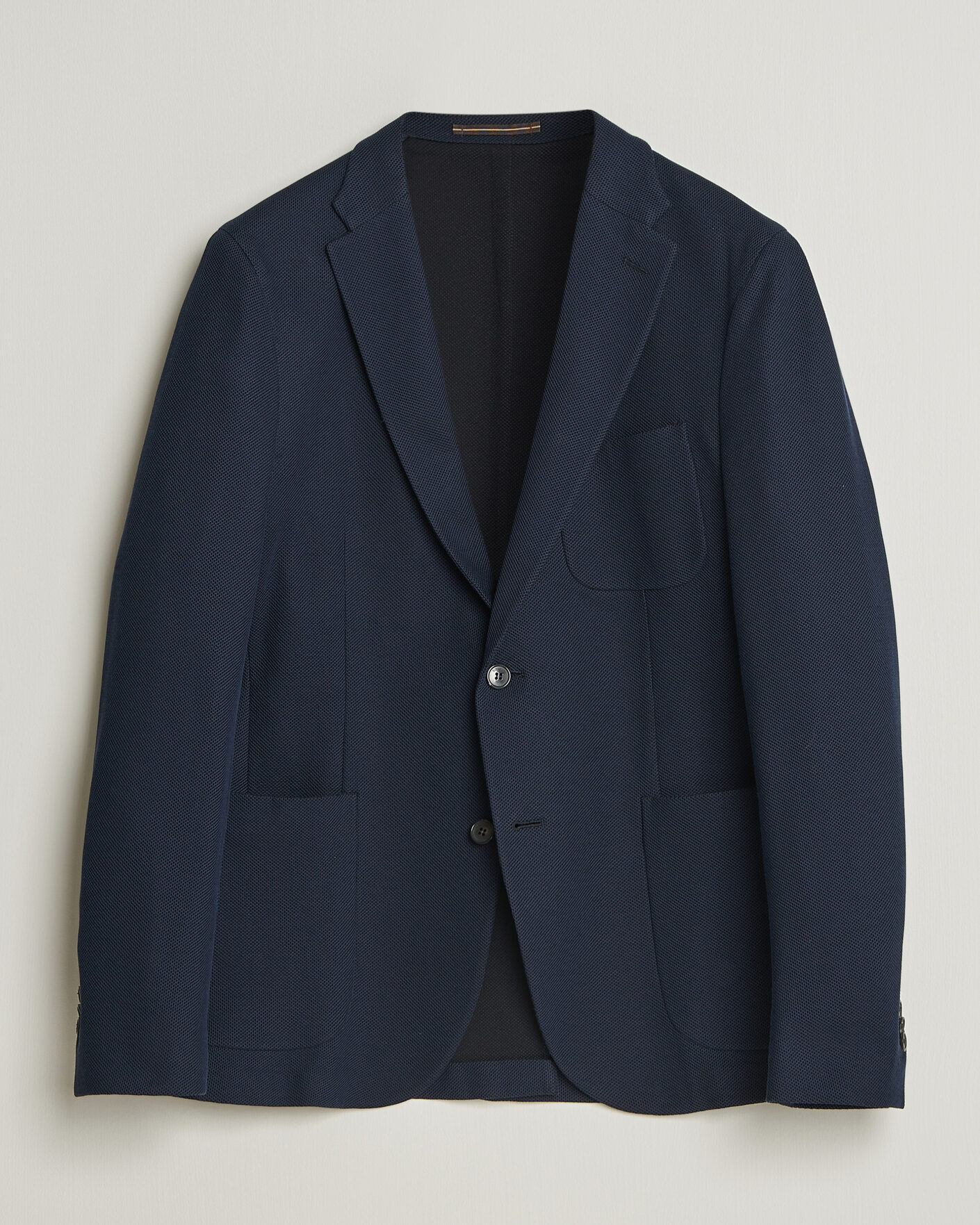 Herren | Sakkos | Incotex | Unconstructed Jersey Blazer Navy