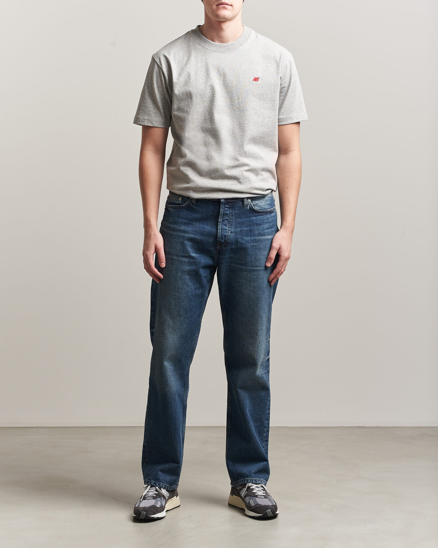 Herren | T-Shirts | New Balance Made In US & UK | New Balance Made In USA Core T-Shirt Athletic Grey