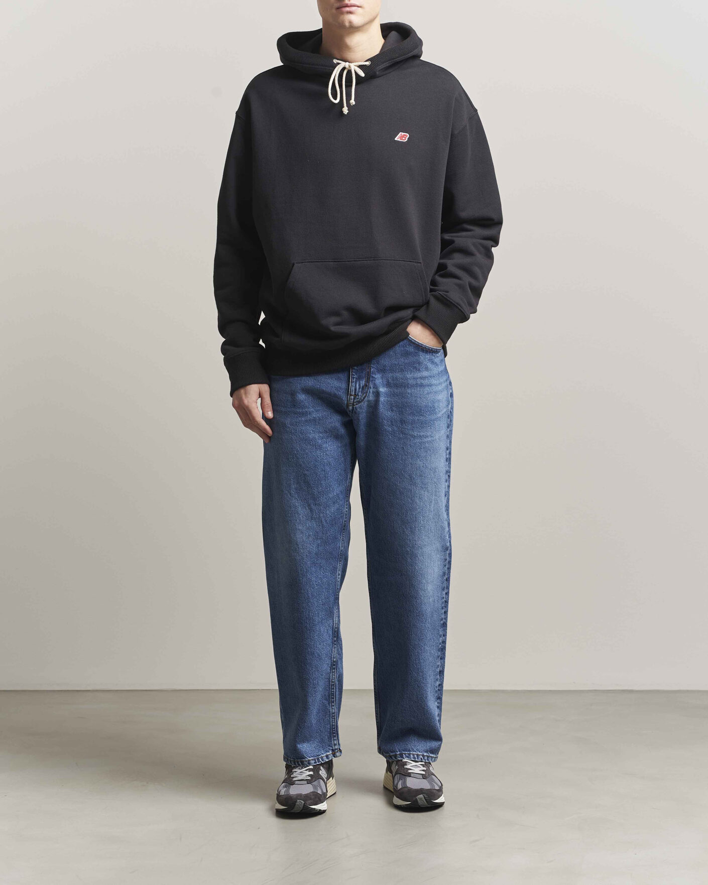 Herren | Pullover | New Balance | Made In USA Core Hoodie Black