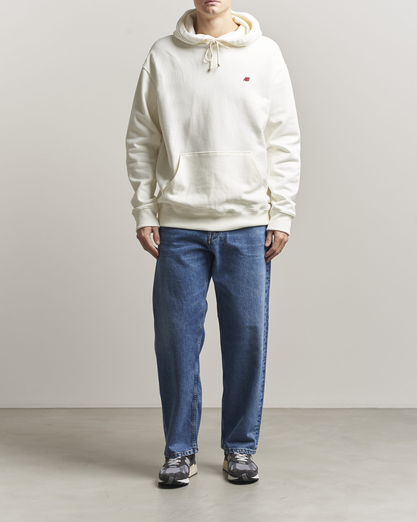 Herren | Pullover | New Balance Made In US & UK | New Balance Made In USA Core Hoodie Sea Salt