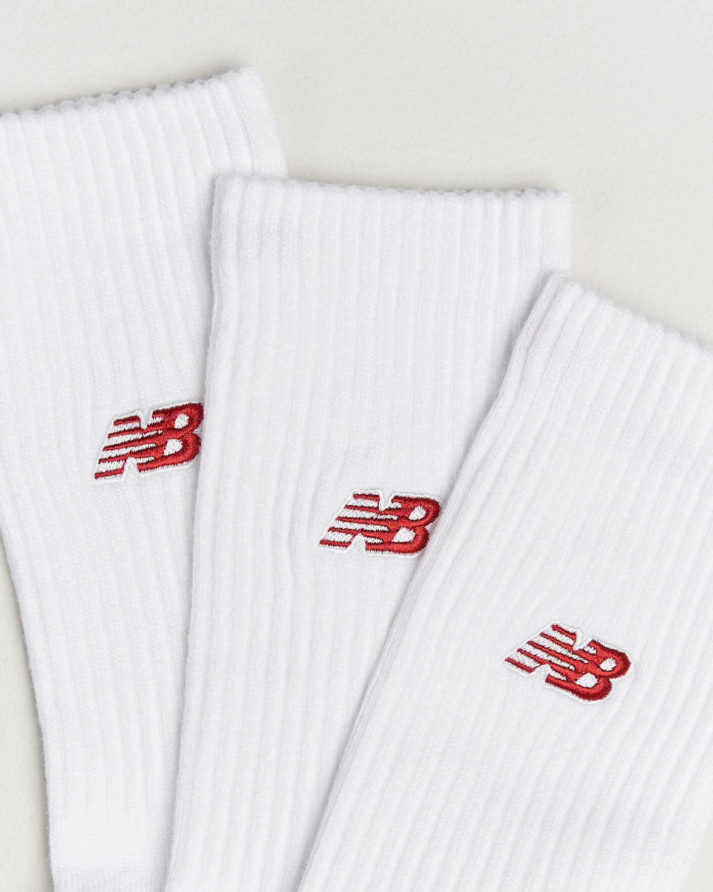 Herren | Unterwäsche | New Balance | 3-Pack Active Premium Crew Socks White