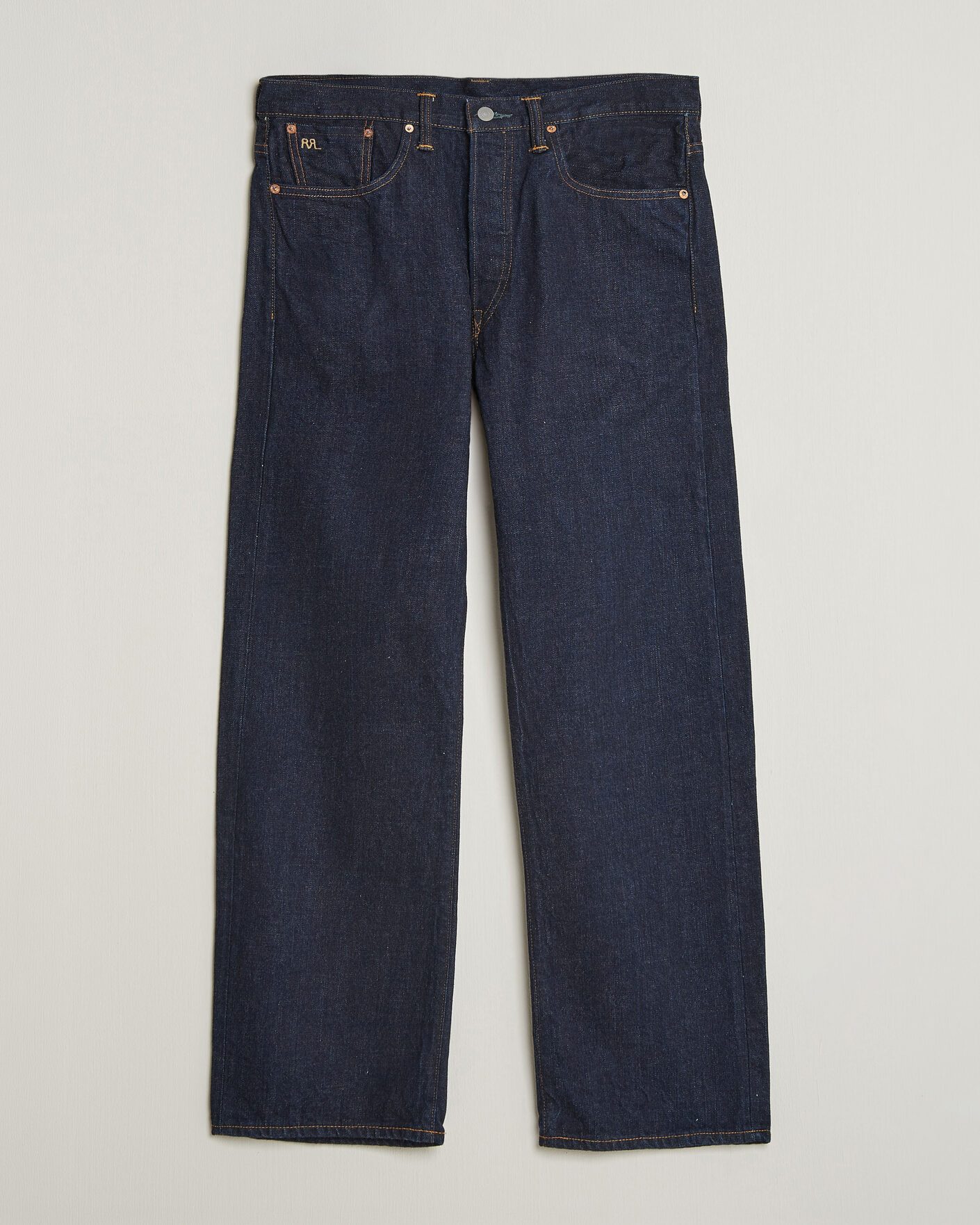 Herren | Jeans | RRL | Vintage Fit 5-Pocket Denim East/West Rinse